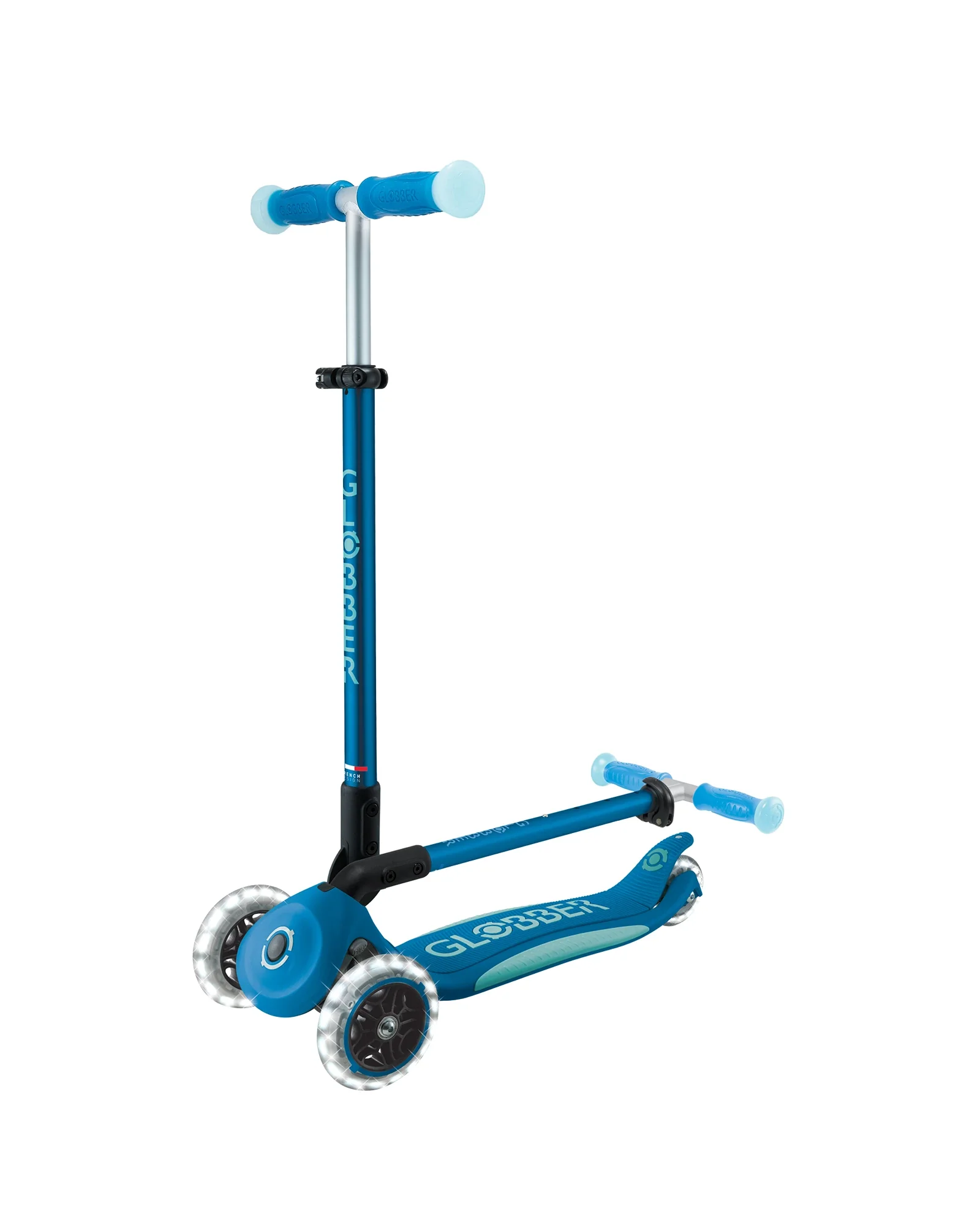 Globber Elite Glow Lights Deep Blue - Image 3