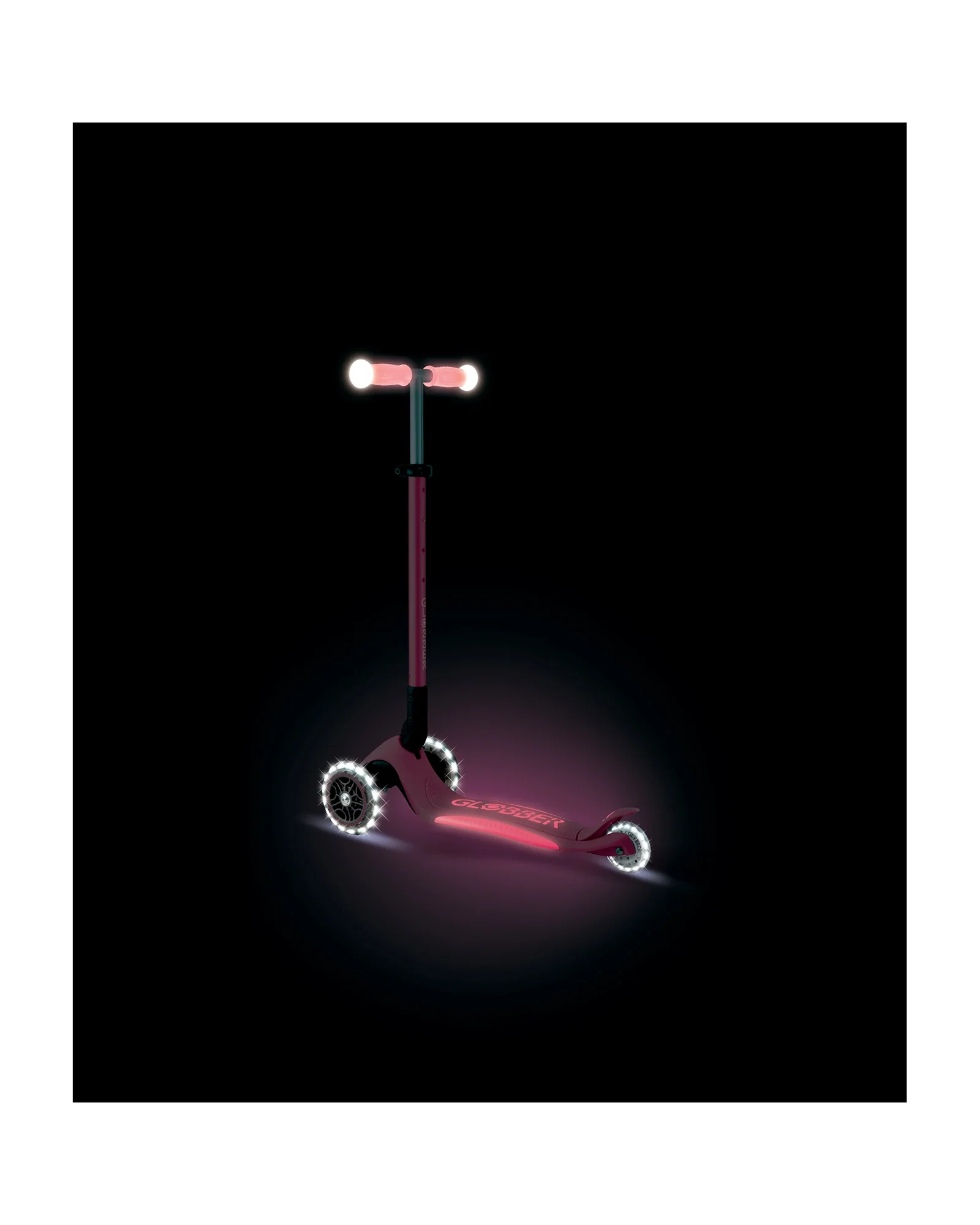 Globber Elite Glow Lights Pastel Pink - Image 17