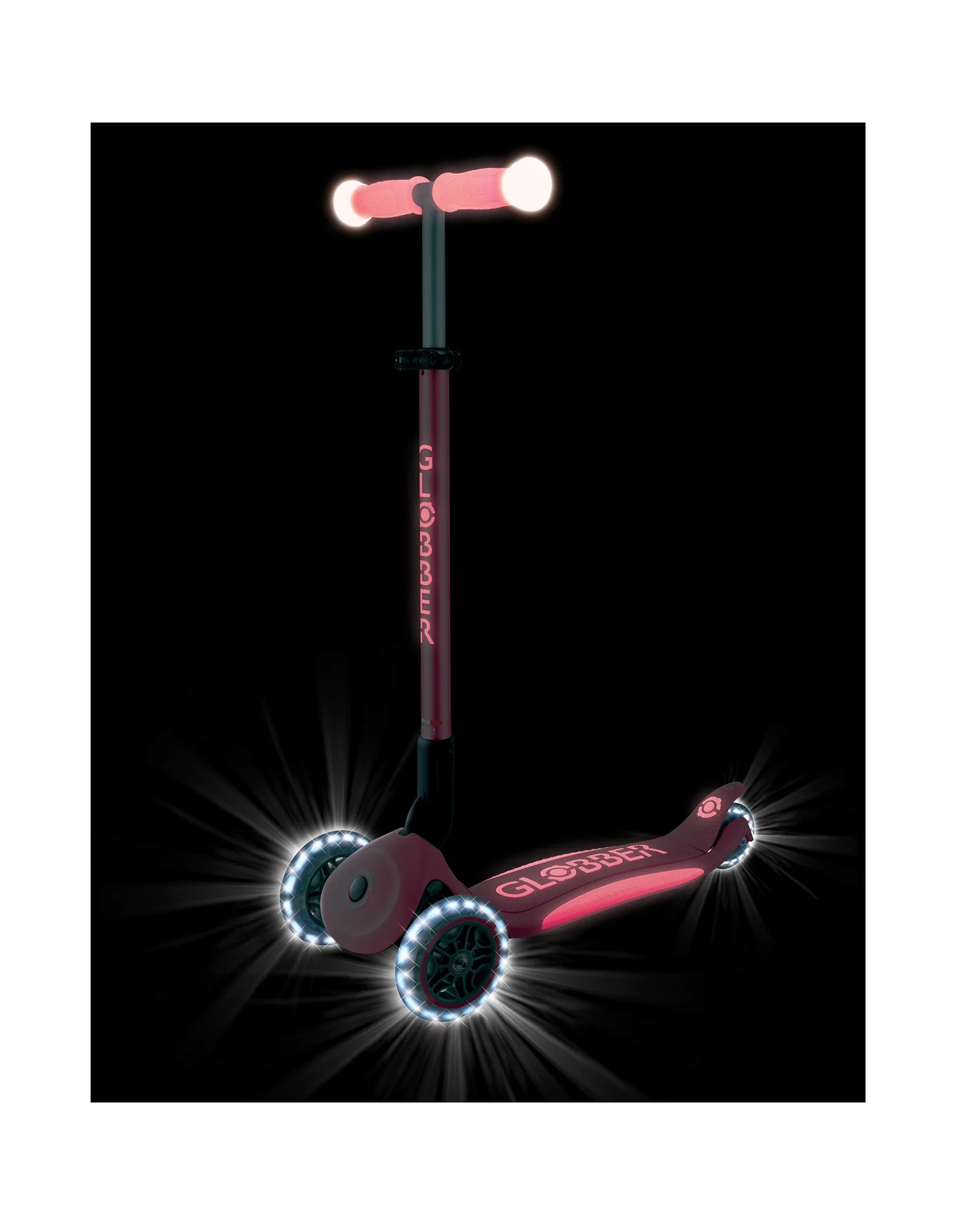 Globber Elite Glow Lights Pastel Pink - Image 19