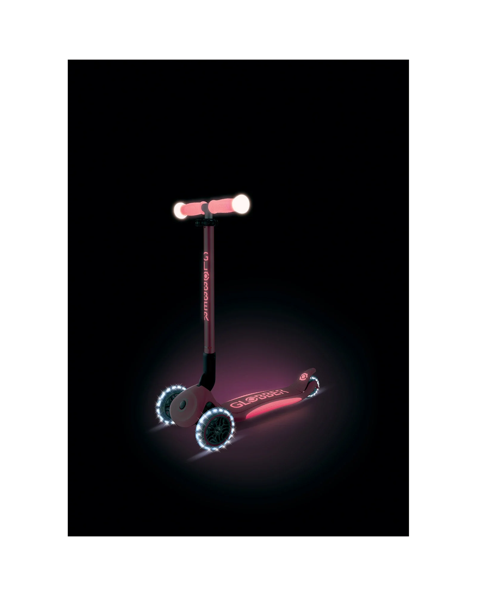 Globber Elite Glow Lights Pastel Pink - Image 4
