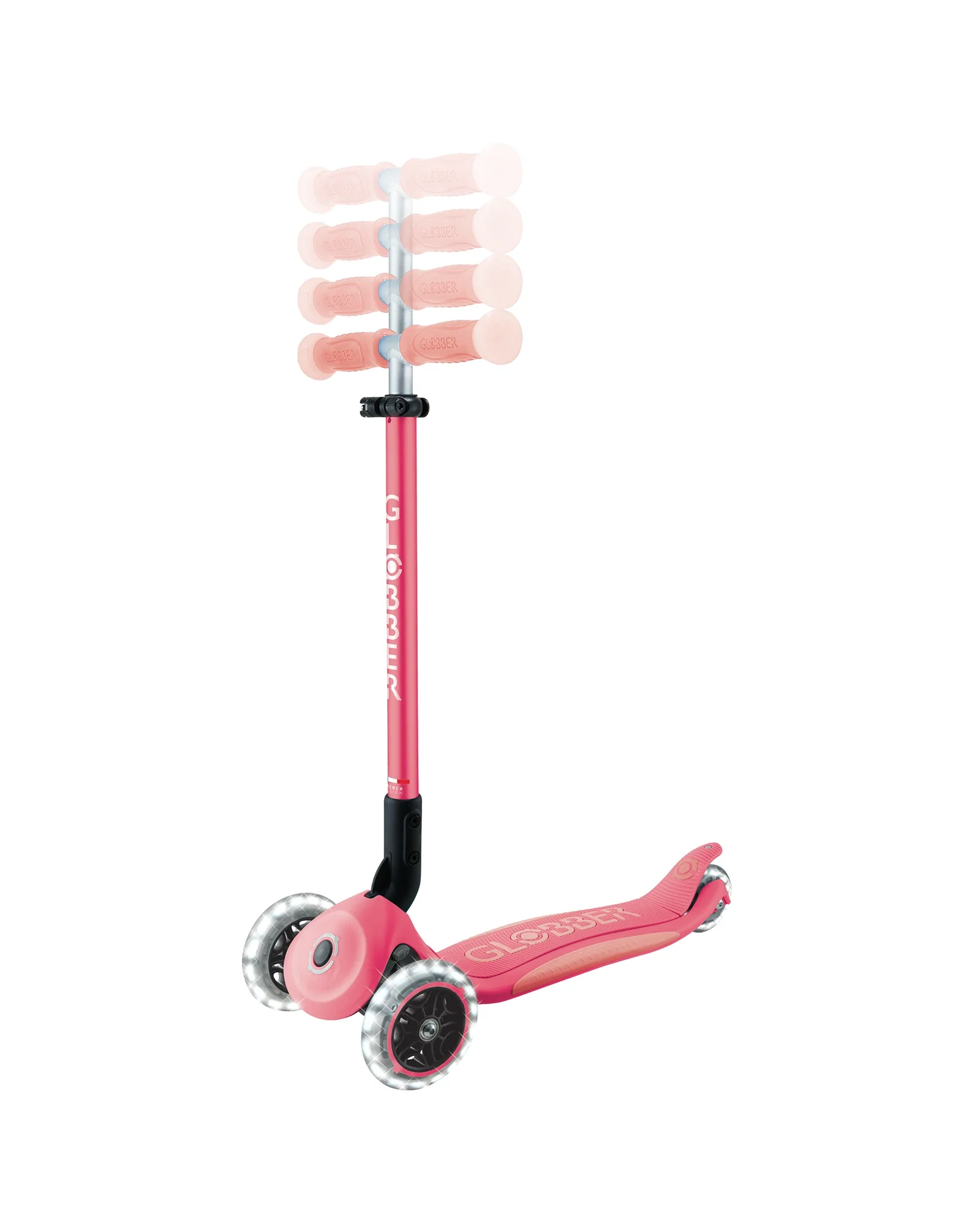 Globber Elite Glow Lights Pastel Pink - Image 7