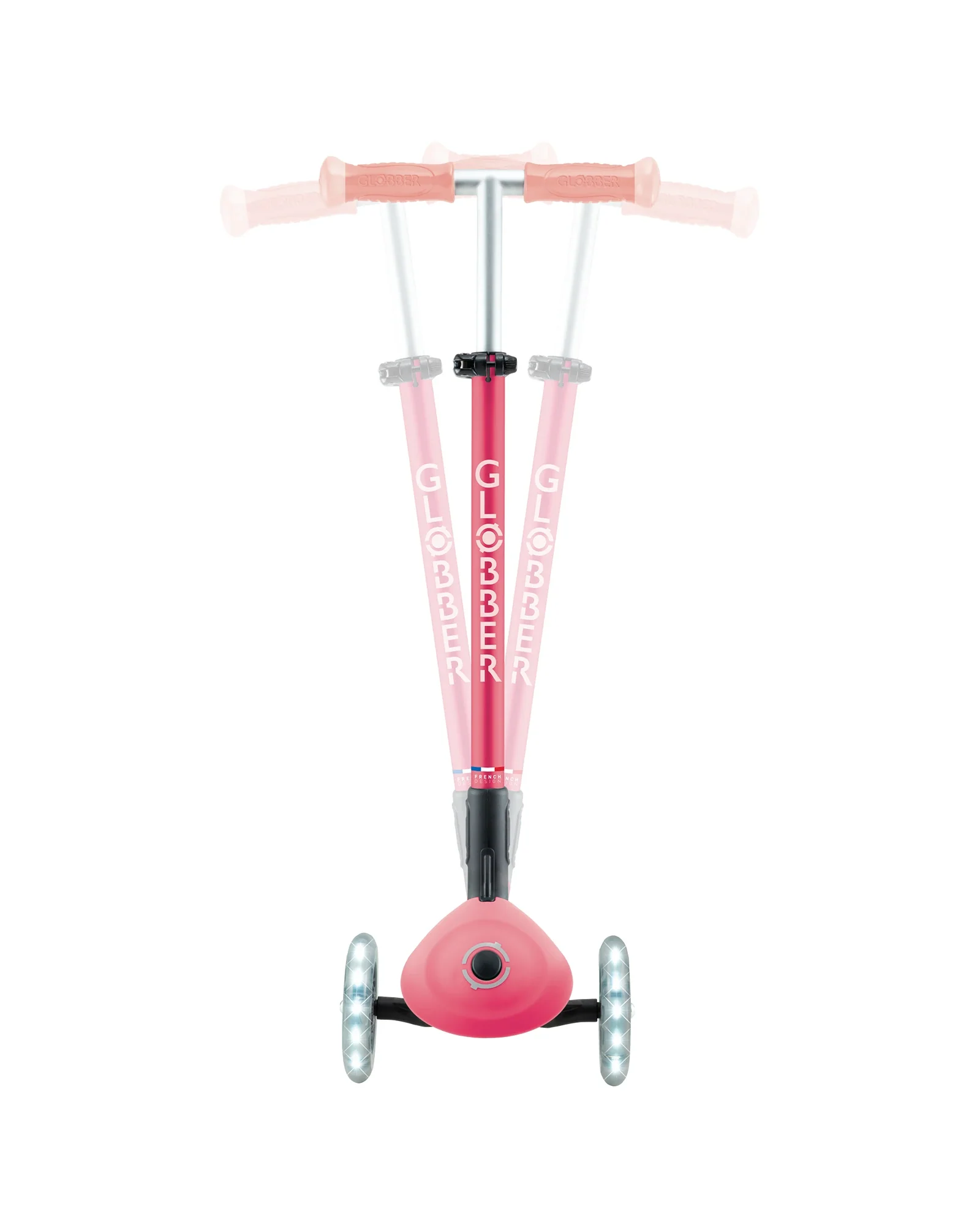 Globber Elite Glow Lights Pastel Pink - Image 9