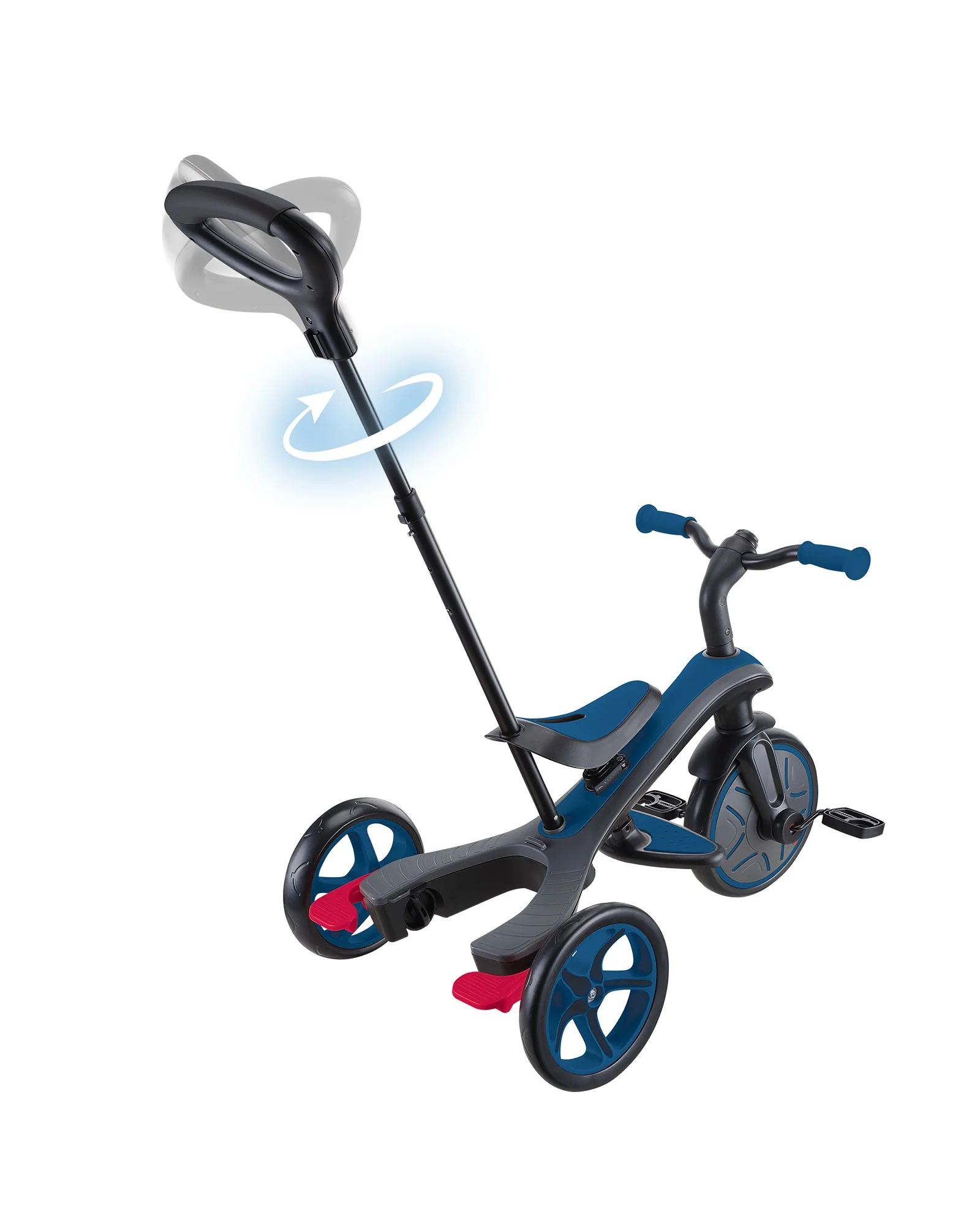 Globber EXPLORER TRIKE 4 in 1 Royal Blue - Image 11