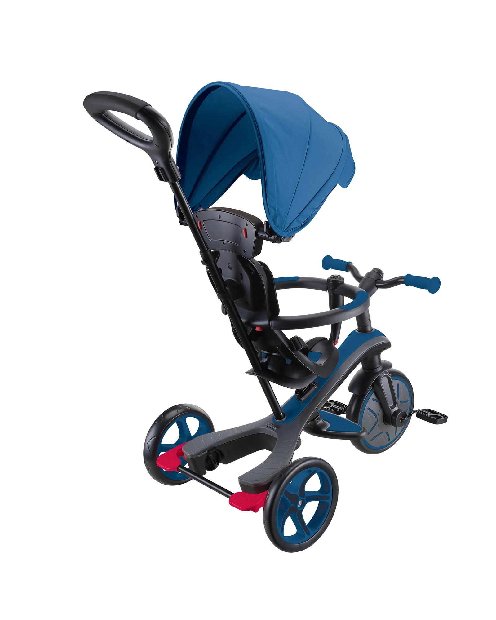 Globber EXPLORER TRIKE 4 in 1 Royal Blue - Image 7