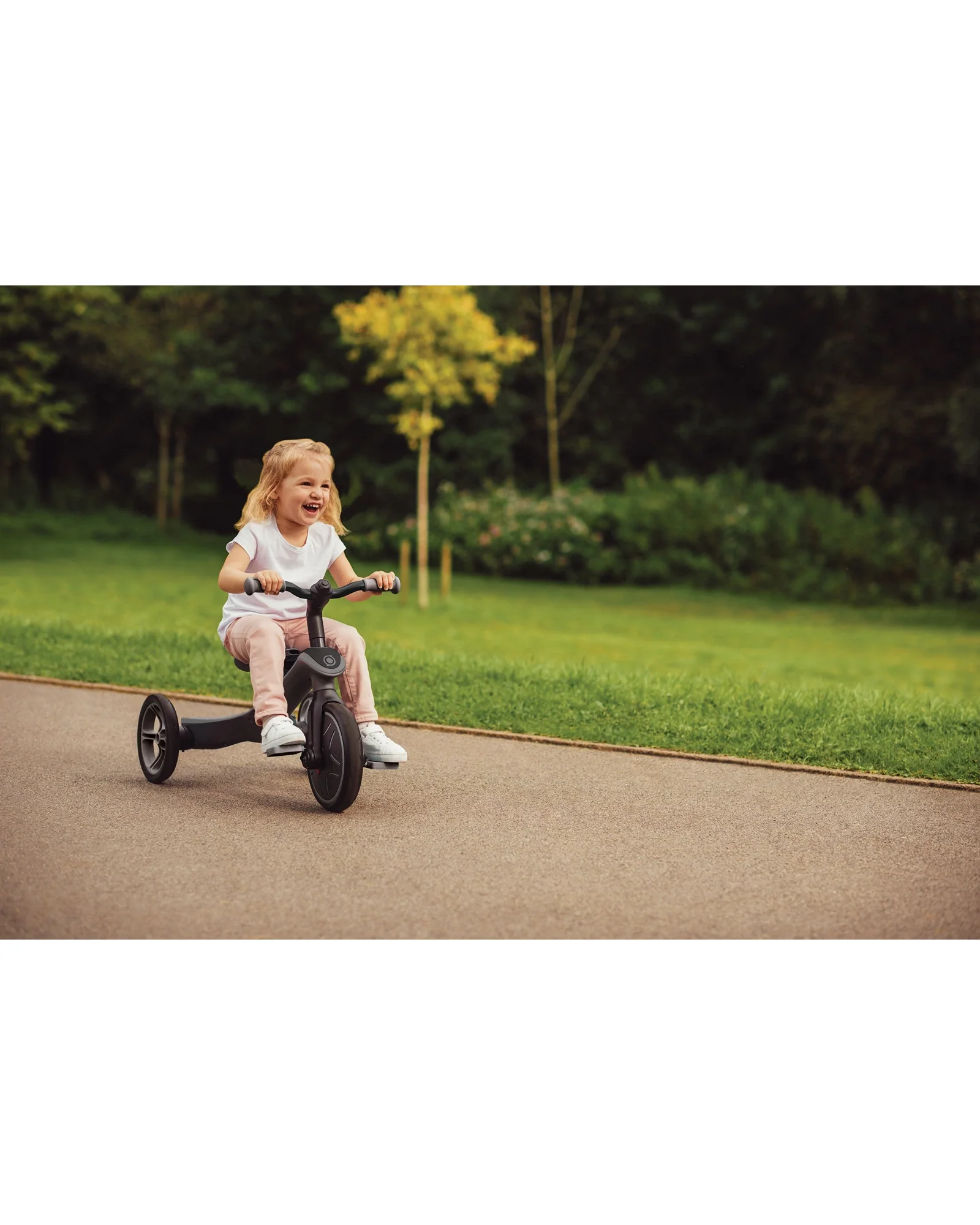 Globber Explorer Trike 4in1 Deluxe Play Black/Grey - Image 22