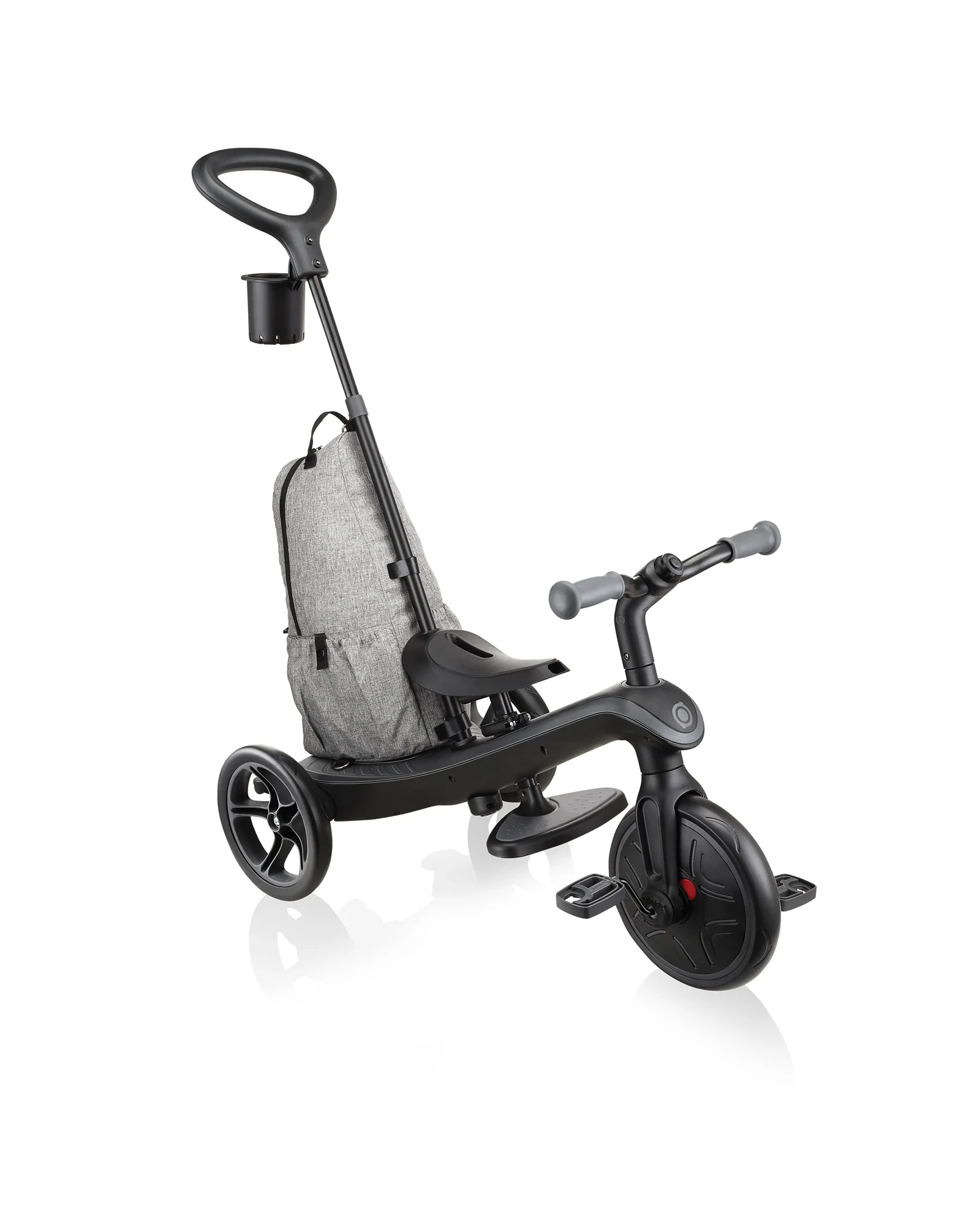 Globber Explorer Trike 4in1 Deluxe Play Black/Grey - Image 5