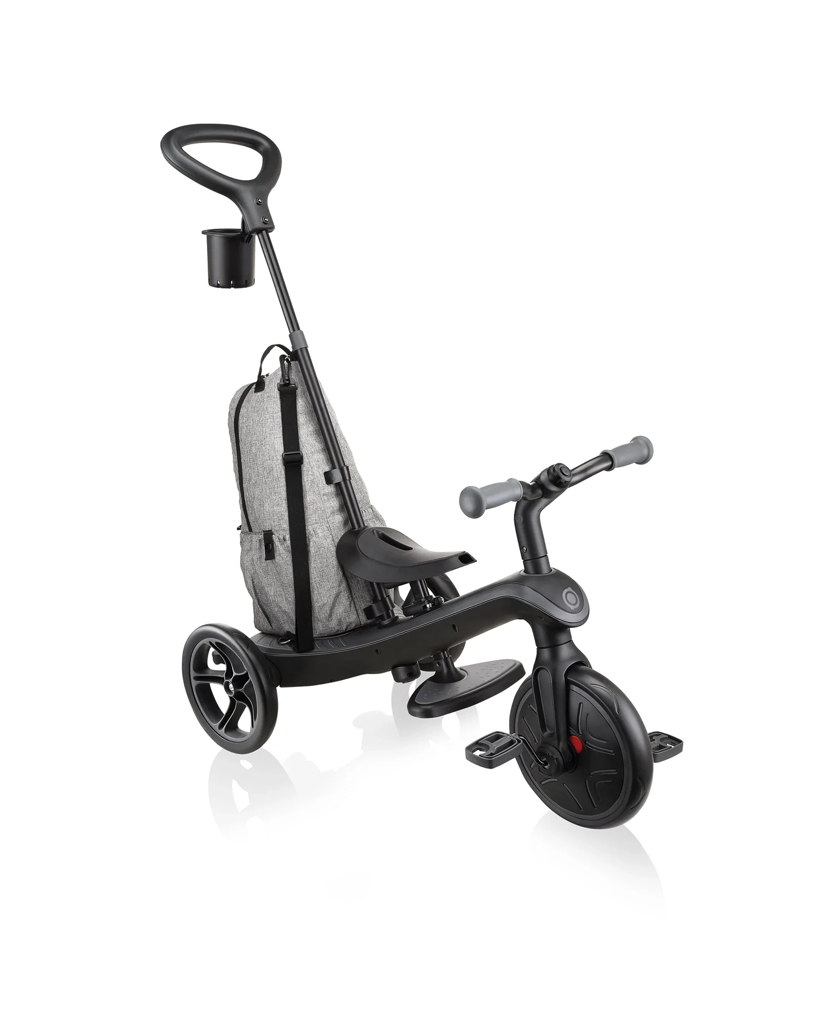 Globber Explorer Trike 4in1 Deluxe Play Black/Grey - Image 7