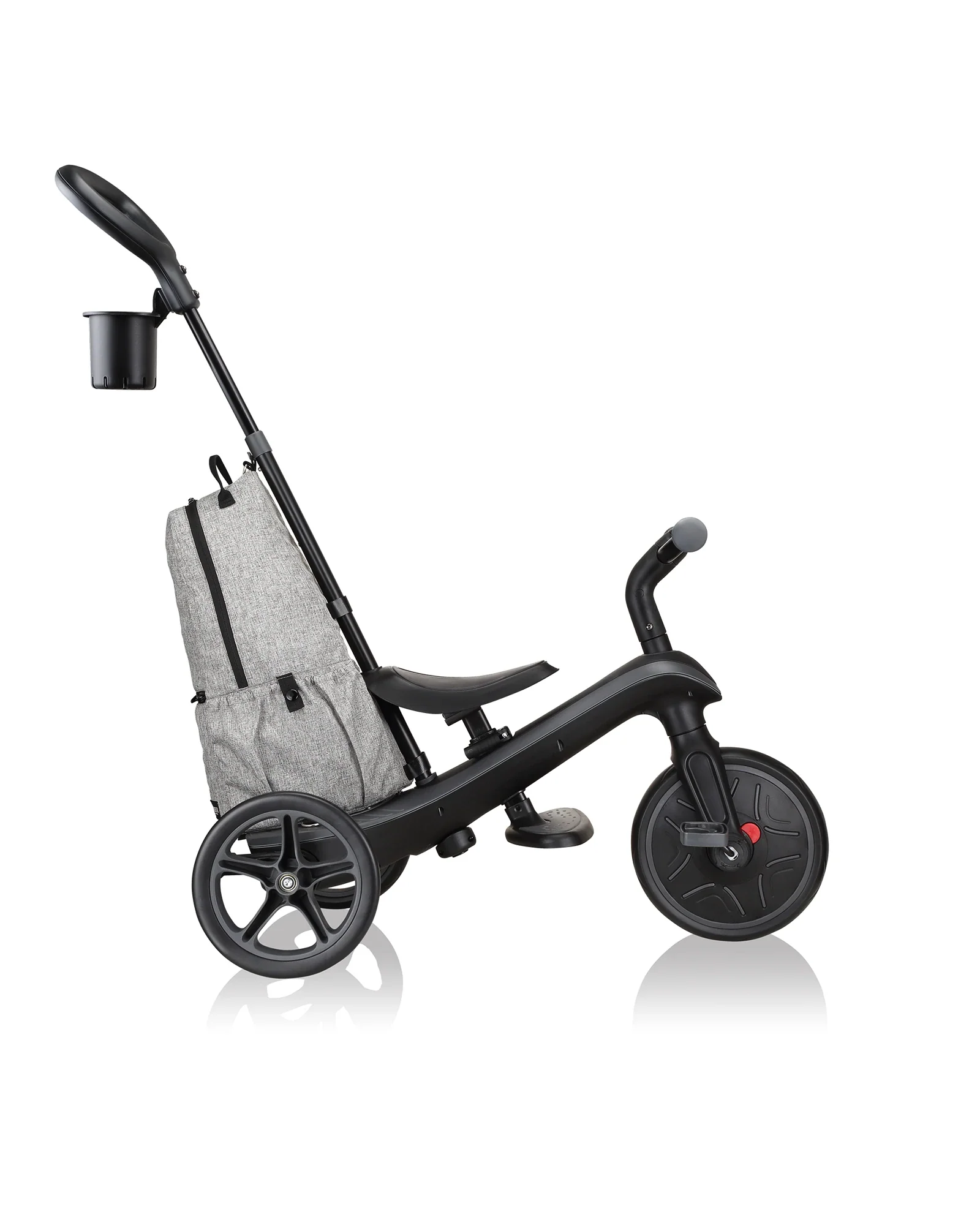 Globber Explorer Trike 4in1 Deluxe Play Black/Grey - Image 8