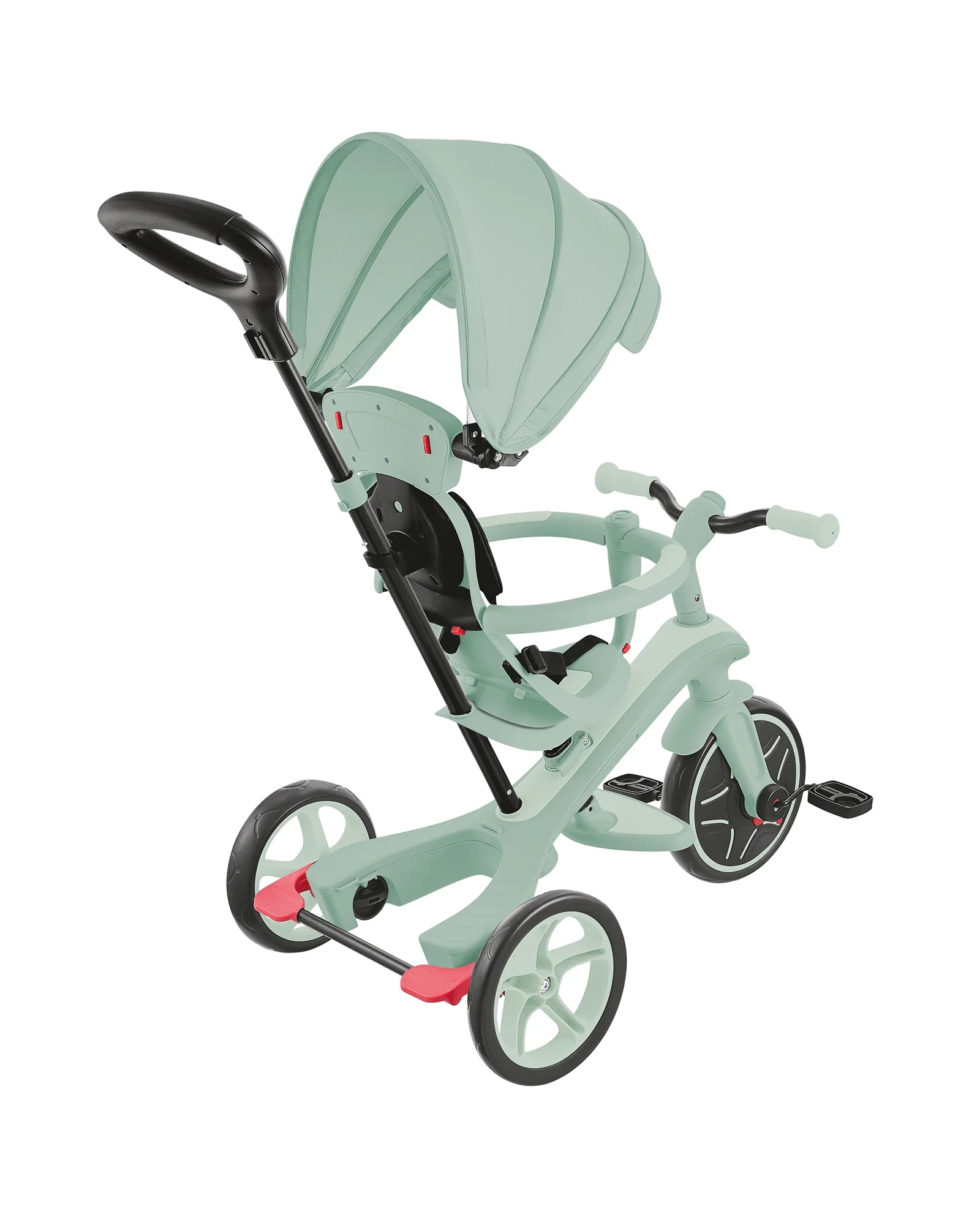 Globber Explorer Trike 4in1 Ecologic Pistaschio - Image 13