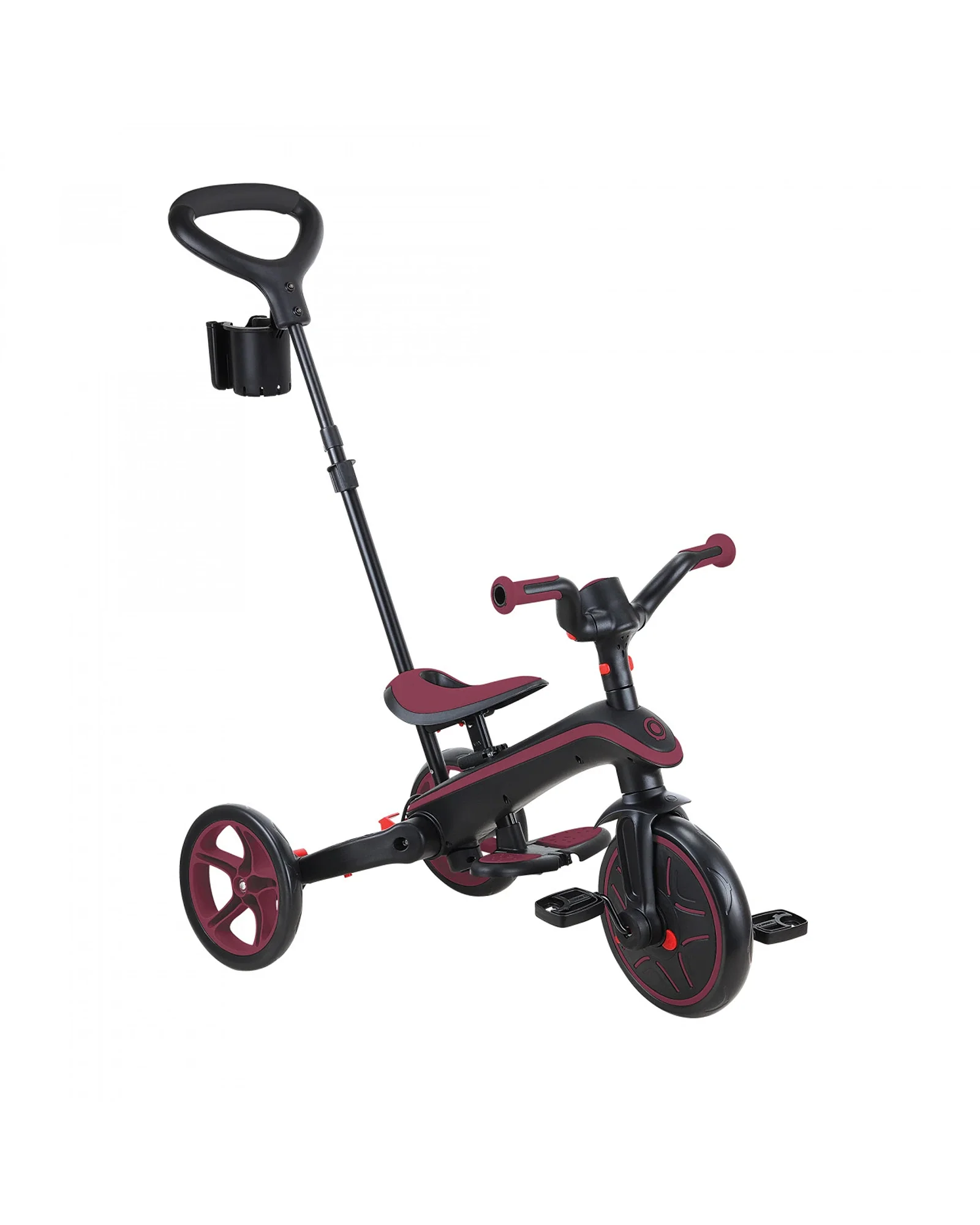 Globber Explorer Trike 4in1 Foldable Burgundy - Image 11