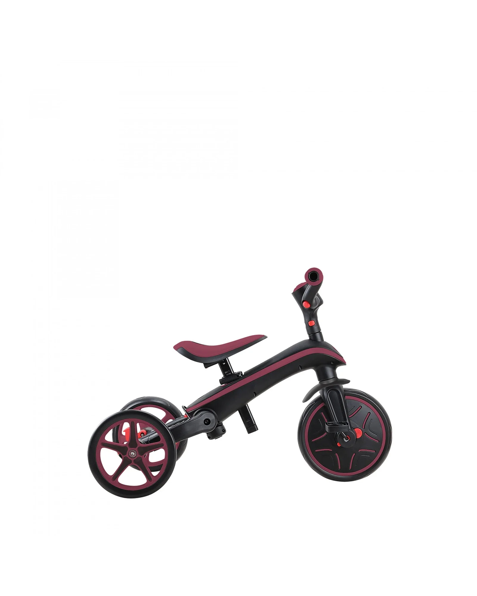 Globber Explorer Trike 4in1 Foldable Burgundy - Image 6