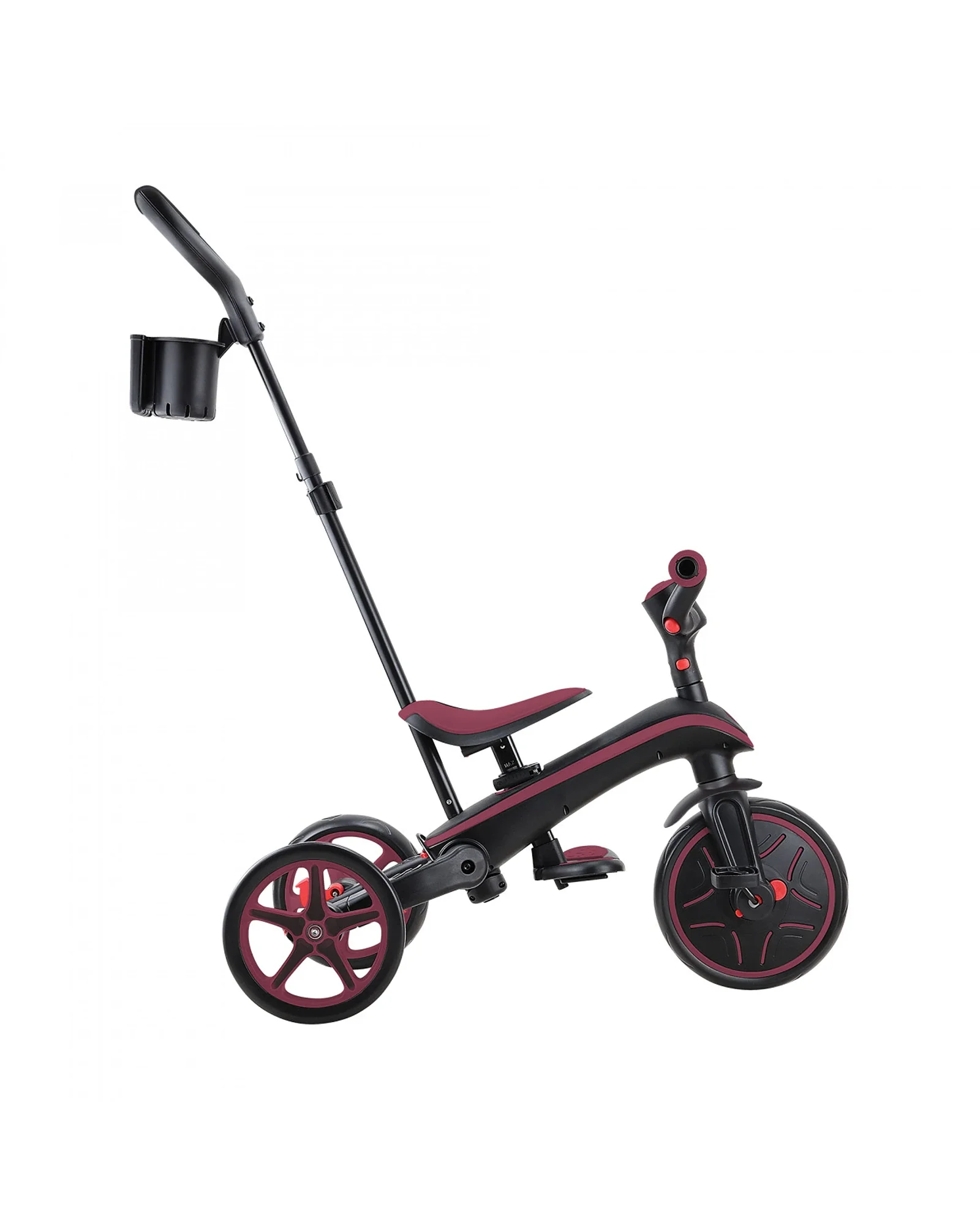 Globber Explorer Trike 4in1 Foldable Burgundy - Image 7