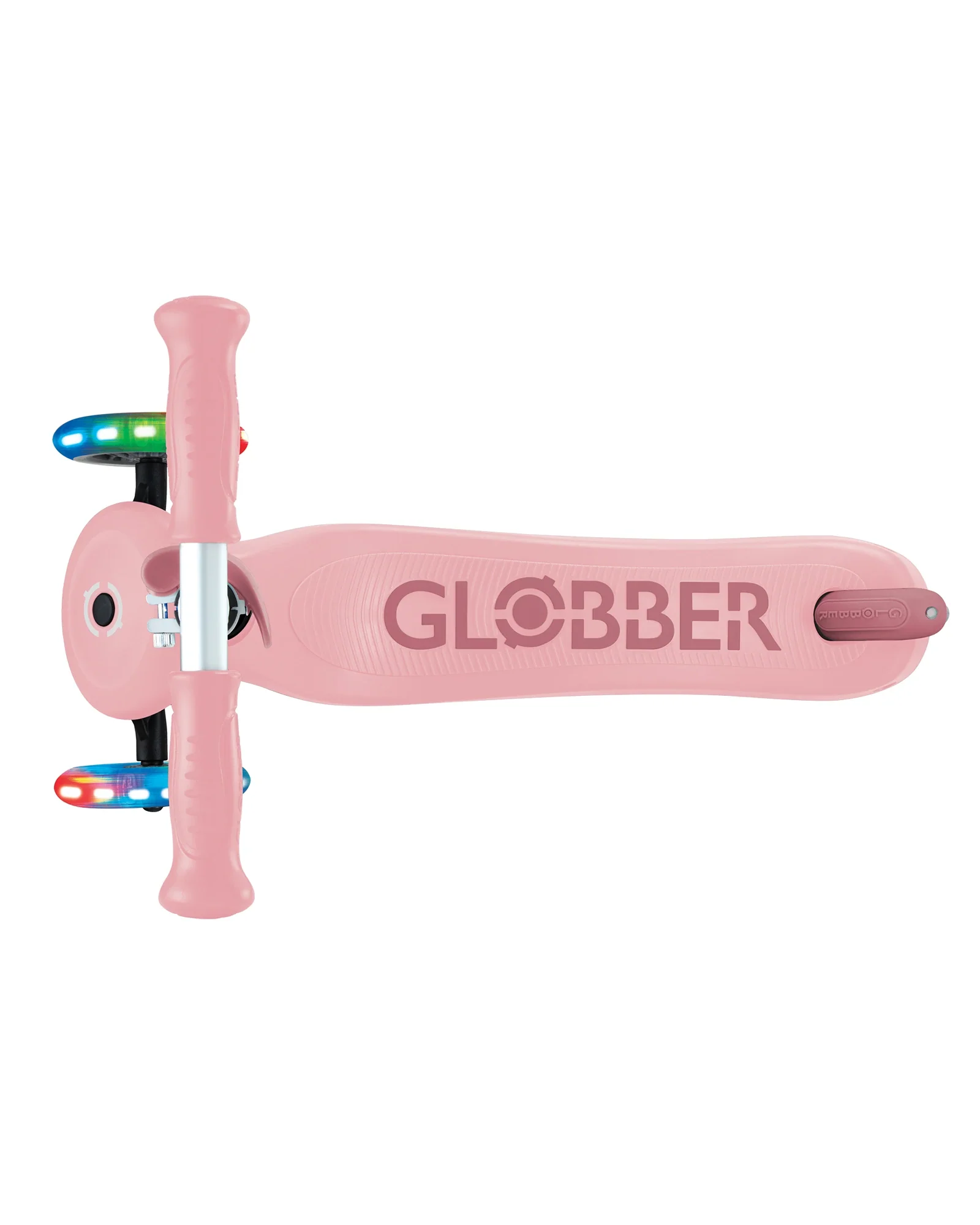 Globber Go Sporty Lights V2 Pastel Pink/Deep Pink - Image 12