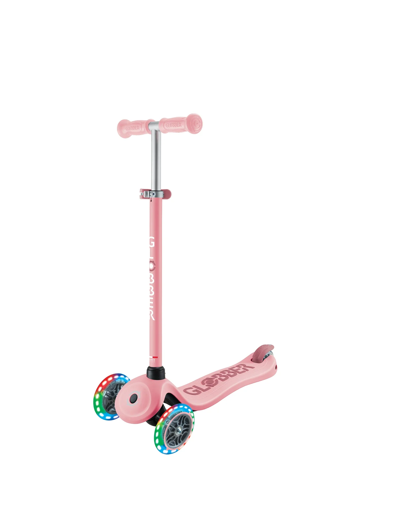 Globber Go Sporty Lights V2 Pastel Pink/Deep Pink - Image 5