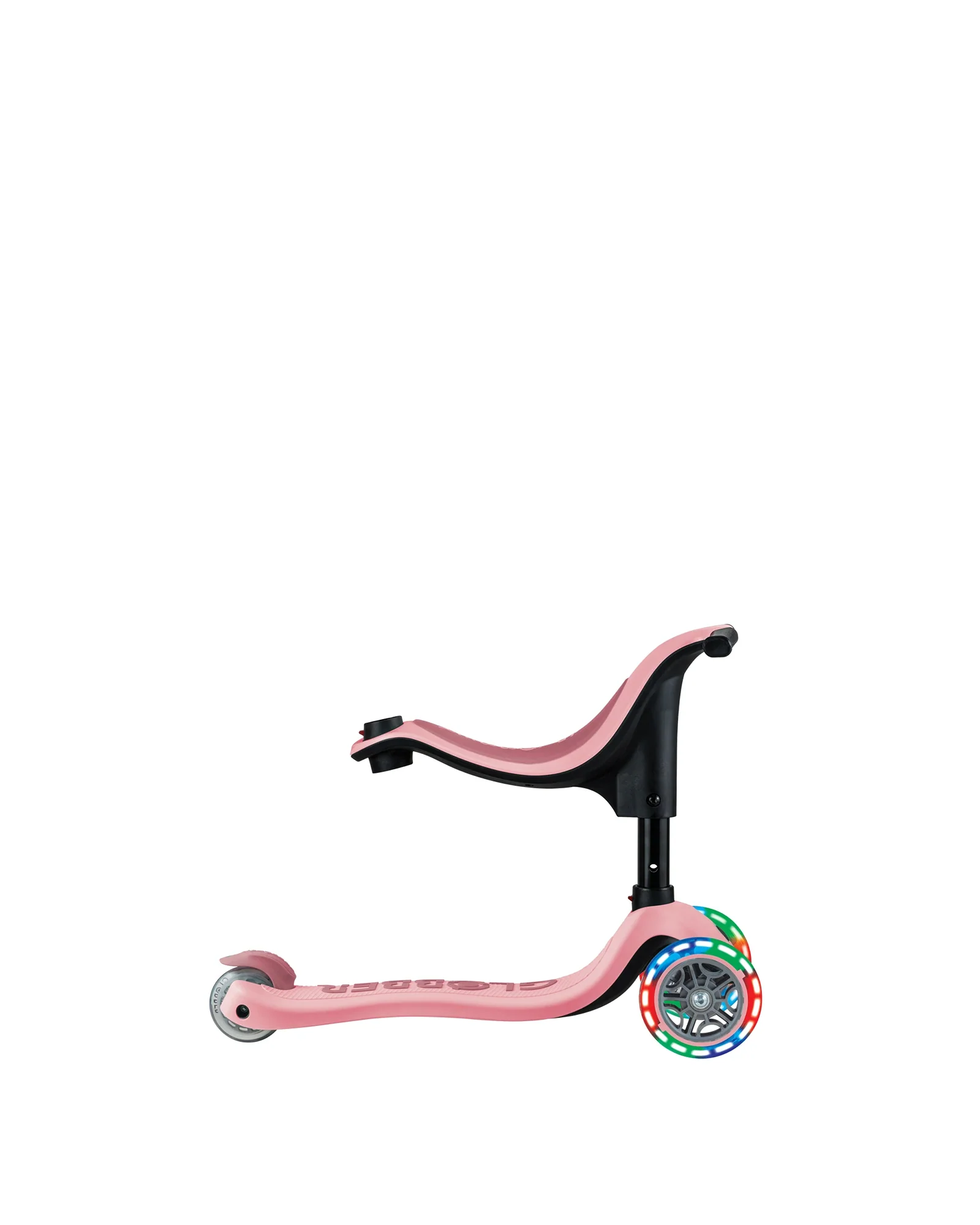Globber Go Sporty Lights V2 Pastel Pink/Deep Pink - Image 8