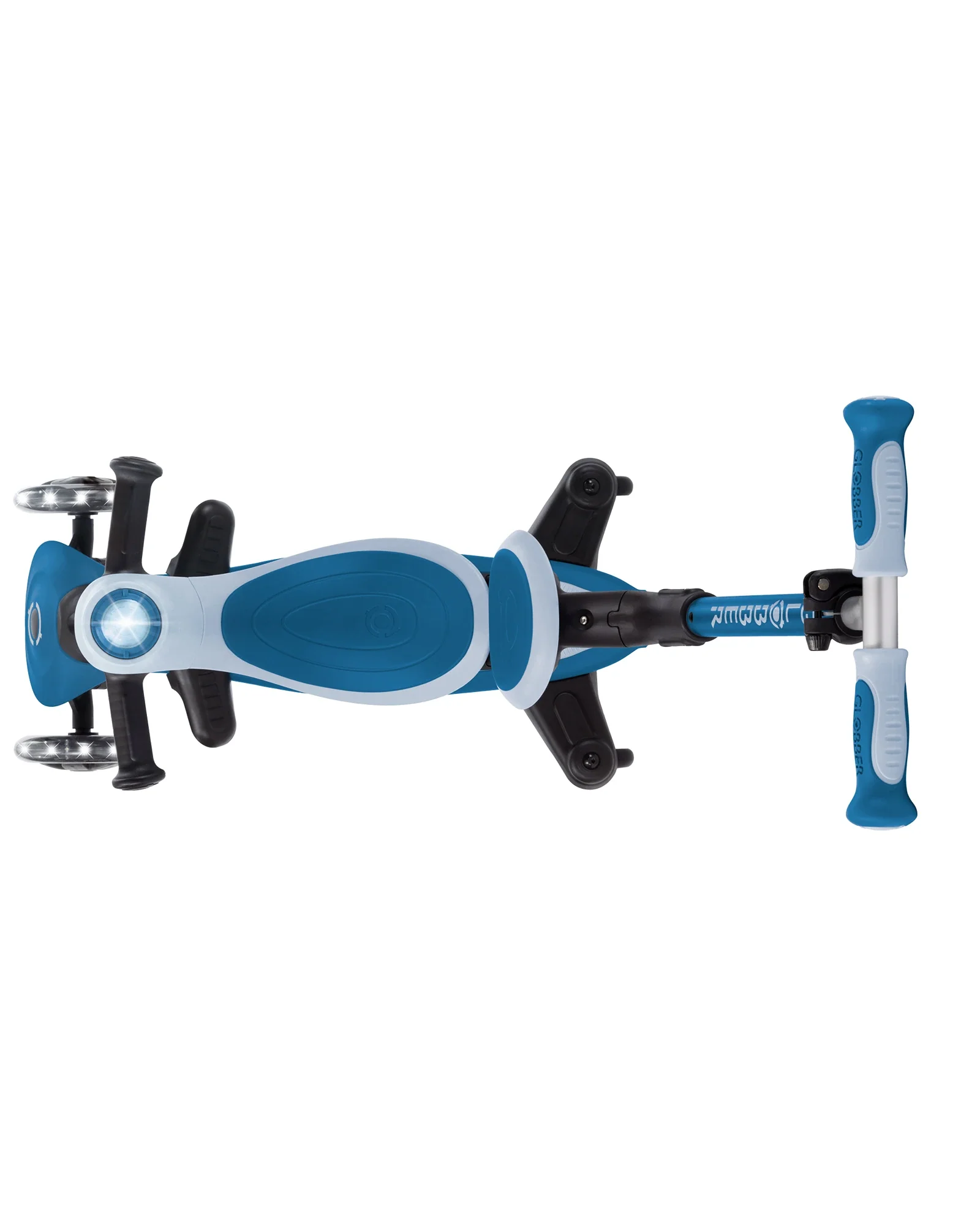Globber Go Up Baby Lights 360 Dark Blue/Pastel Blue - Image 11