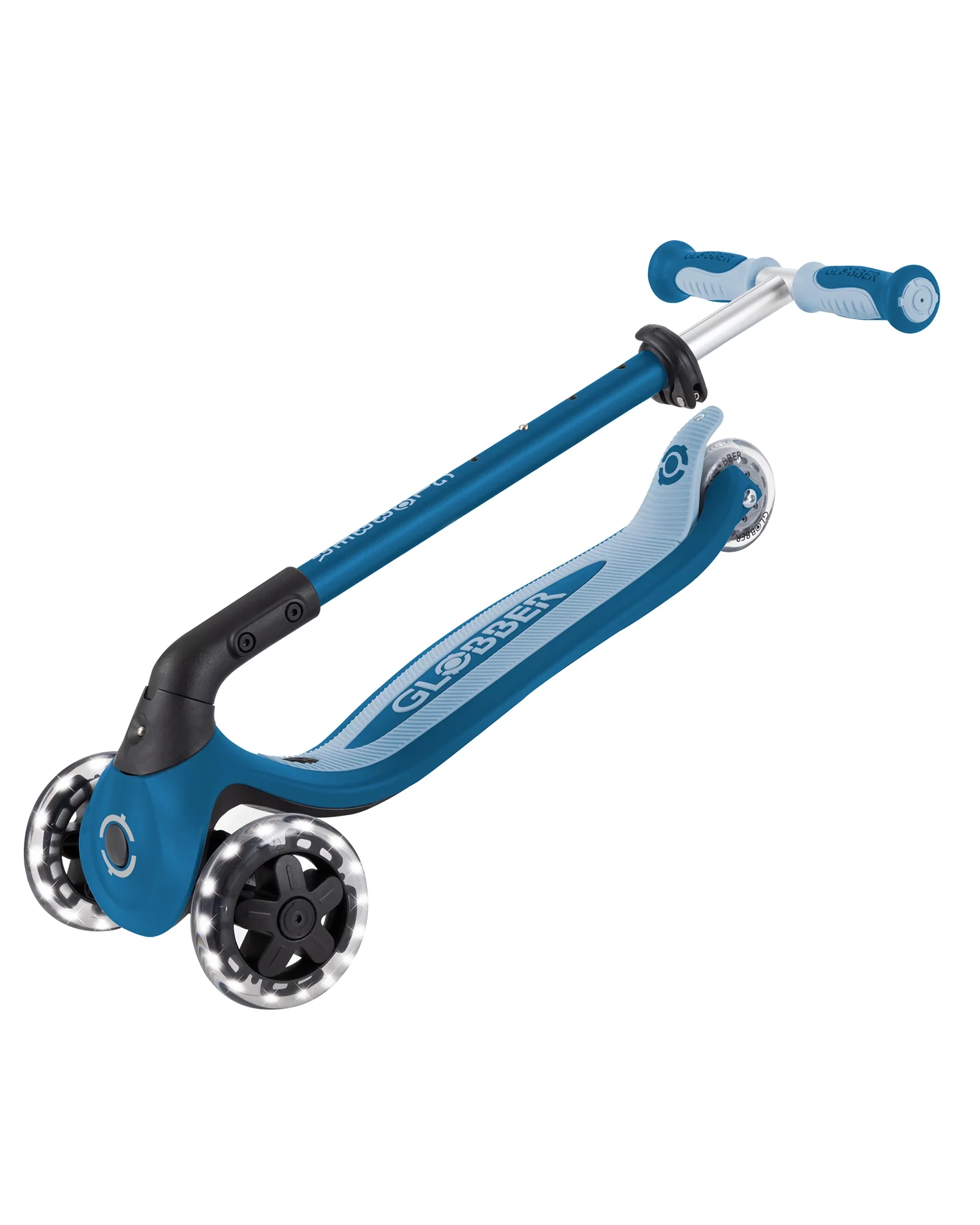 Globber Go Up Baby Lights 360 Dark Blue/Pastel Blue - Image 6