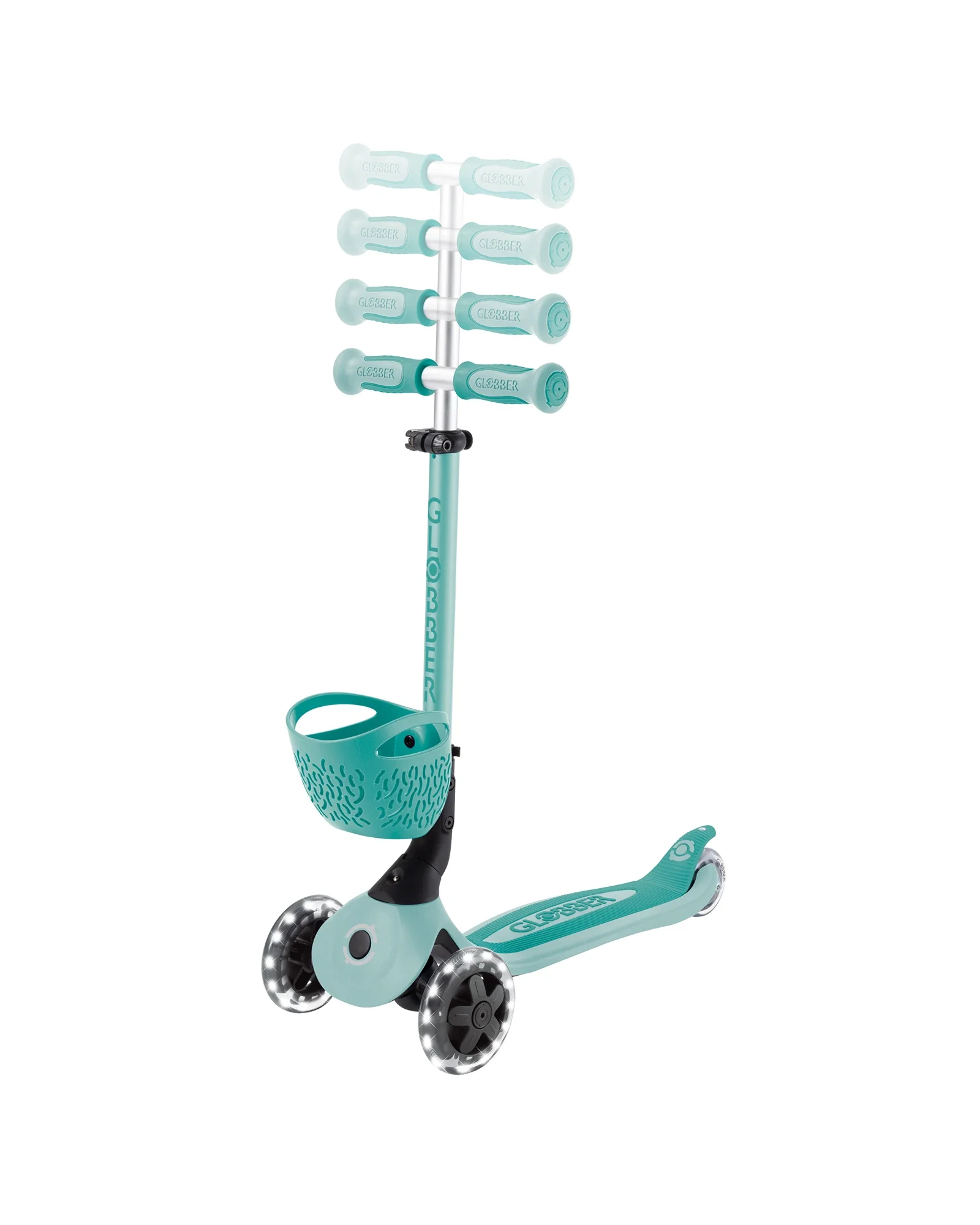 Globber Go Up Baby Lights 360 Mint/Dark Mint - Image 2