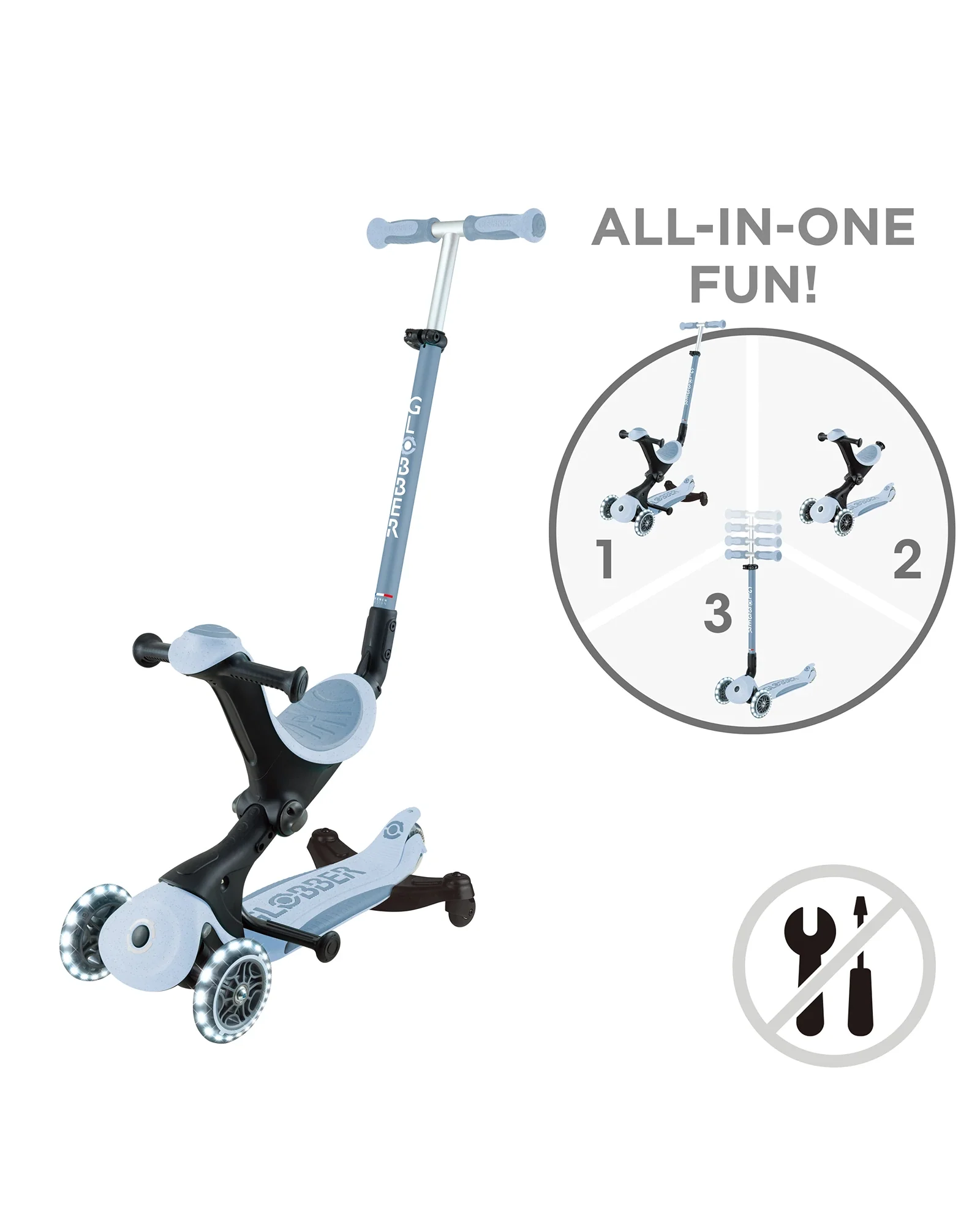 Globber Go Up 360 Deluxe Ecologic - Image 35