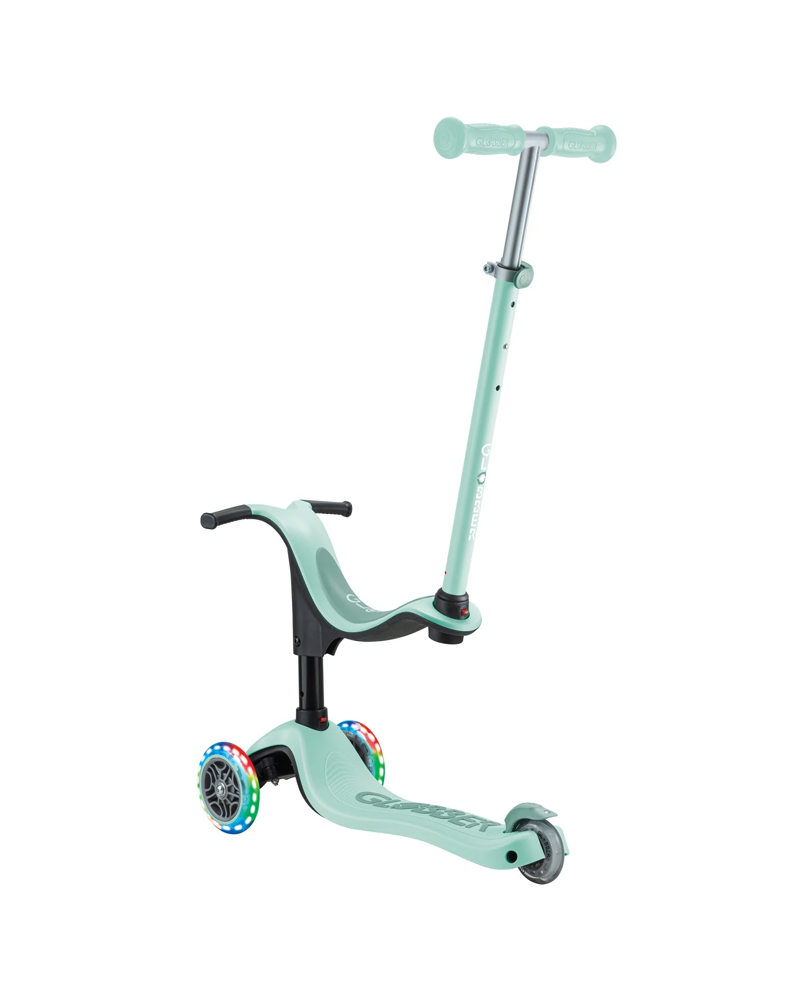 Globber Go Up Lights V2 Mint - Image 2