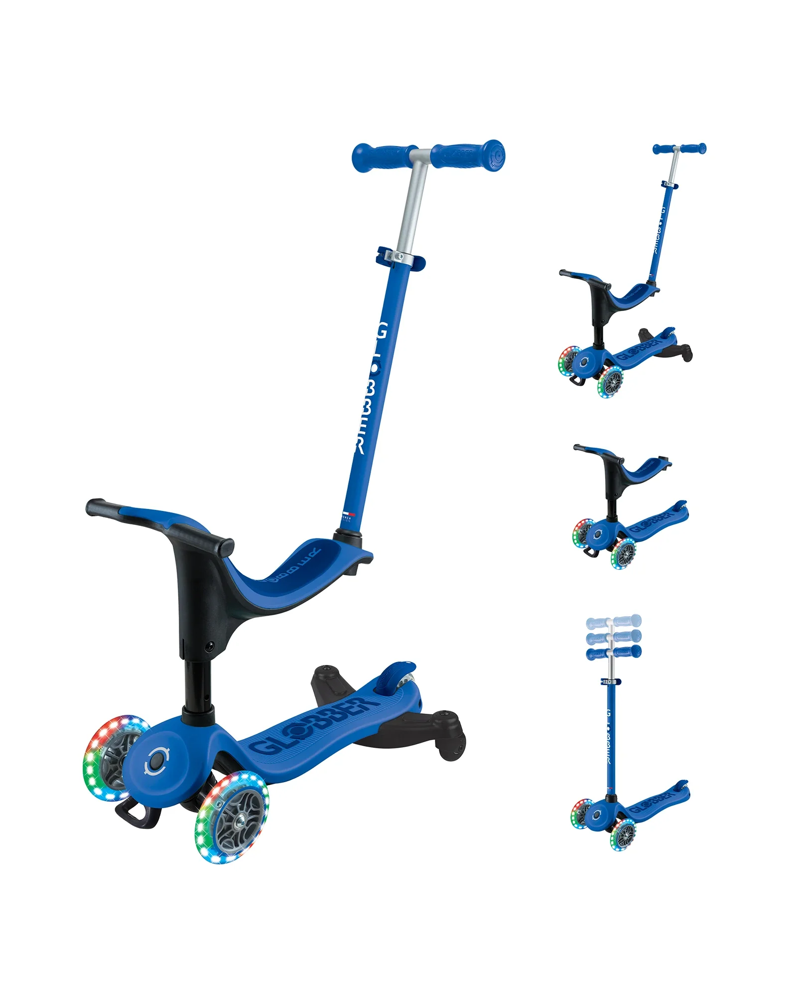 Globber Go Up Sporty Lights 360 - Image 3