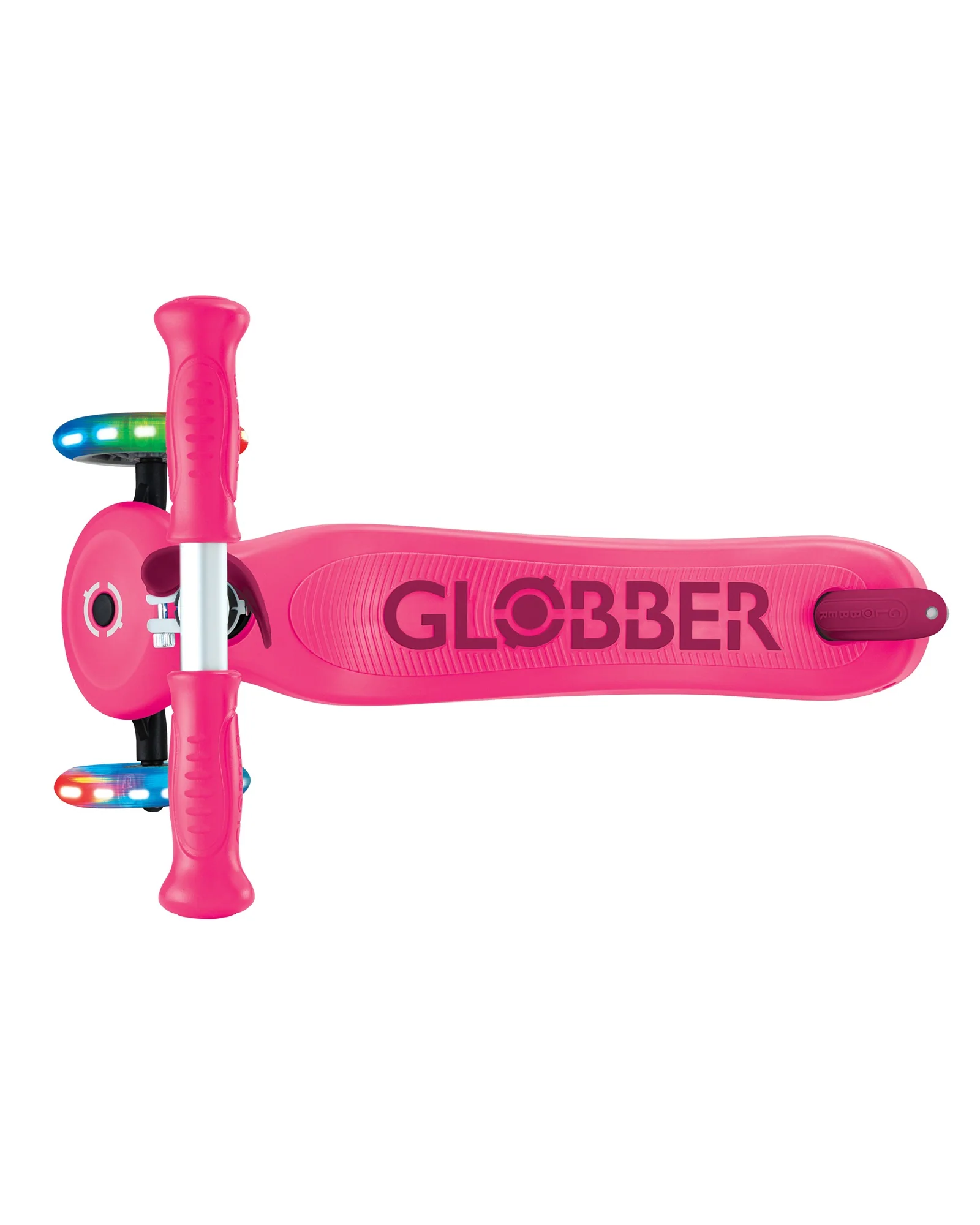 Globber Go Up Sporty Lights V2 Dark Pink - Image 3