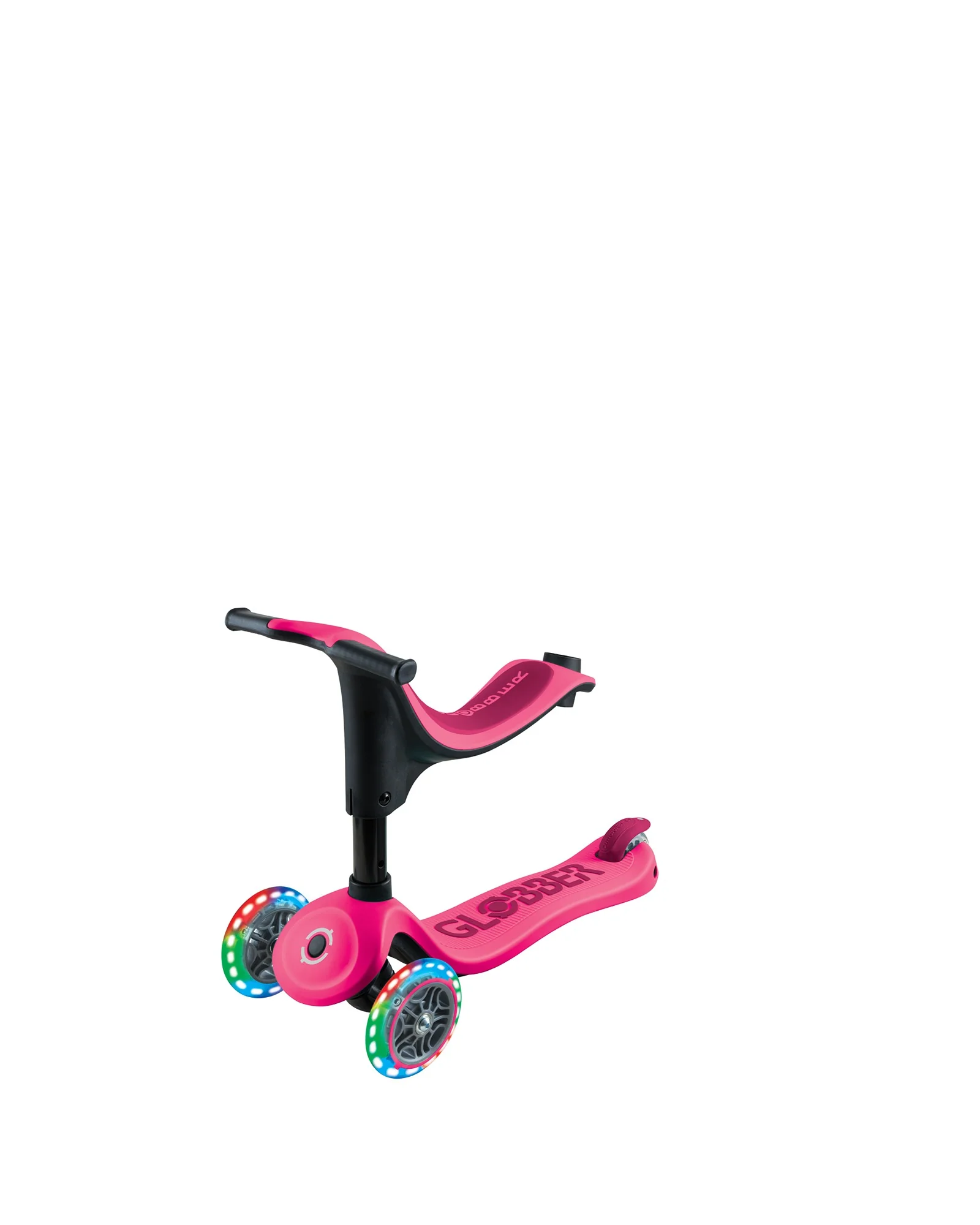 Globber Go Up Sporty Lights V2 Dark Pink - Image 5