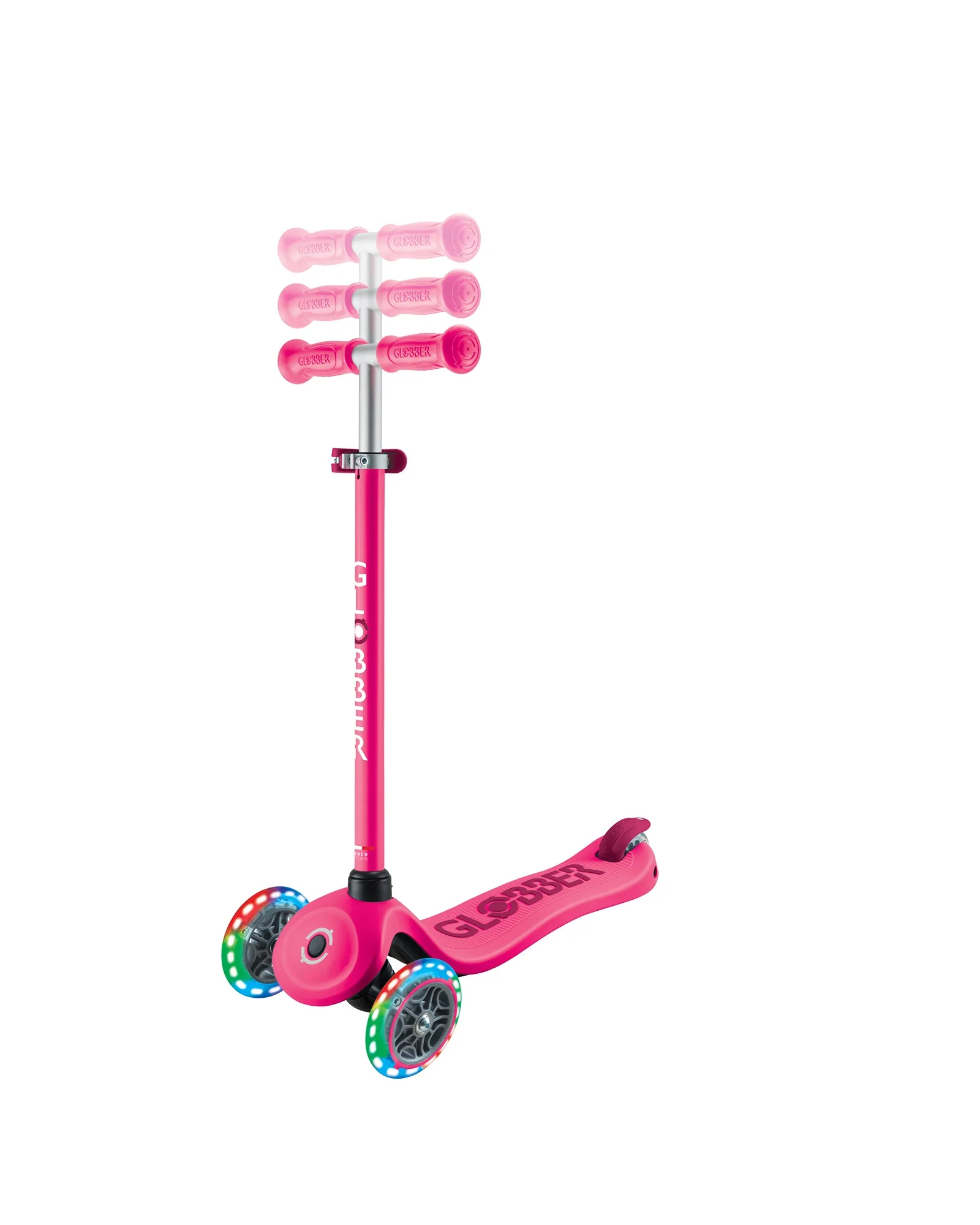 Globber Go Up Sporty Lights V2 Dark Pink - Image 6