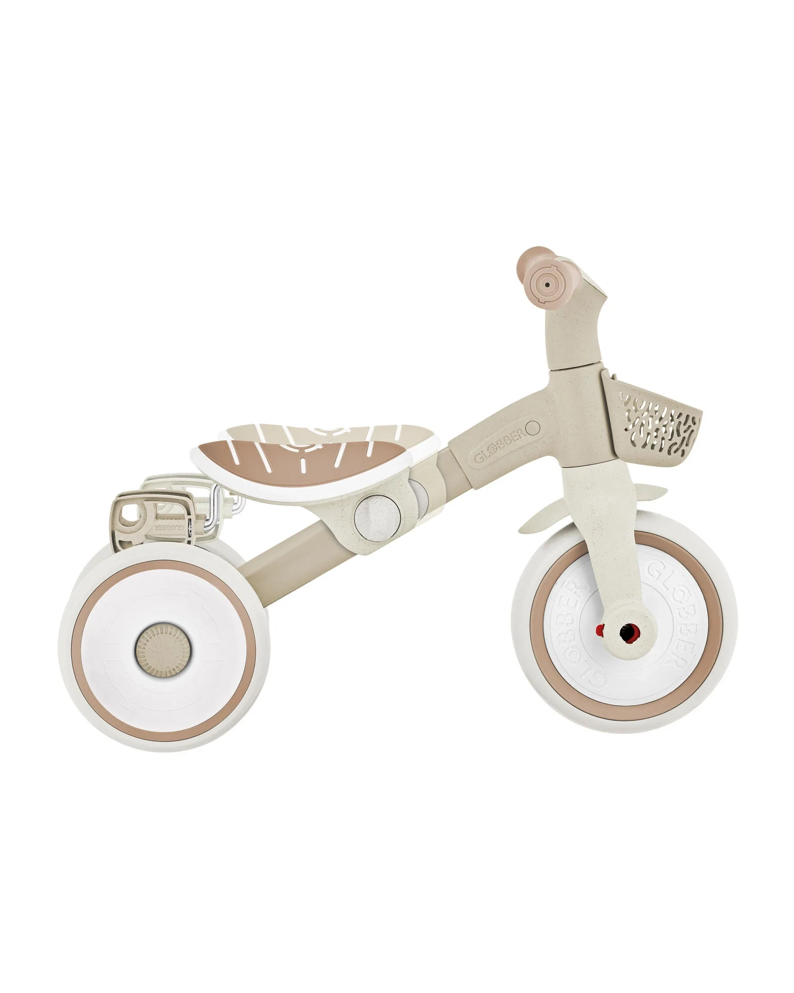 Globber Learning Trike 2 in 1 PLUS Ecologic Coconut - Image 9