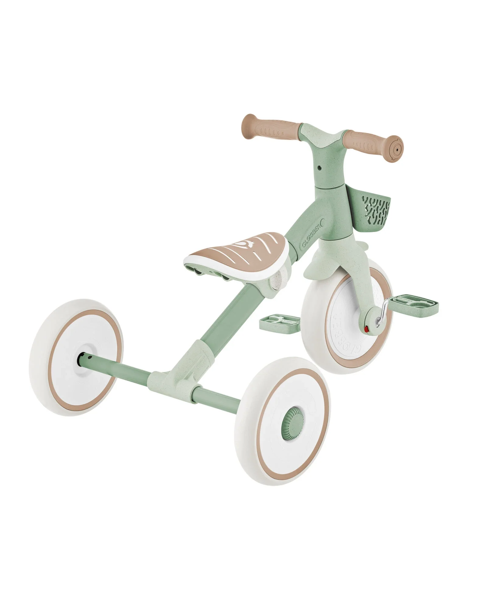Globber Learning Trike 2 in 1 PLUS Ecologic Pistachio - Image 4