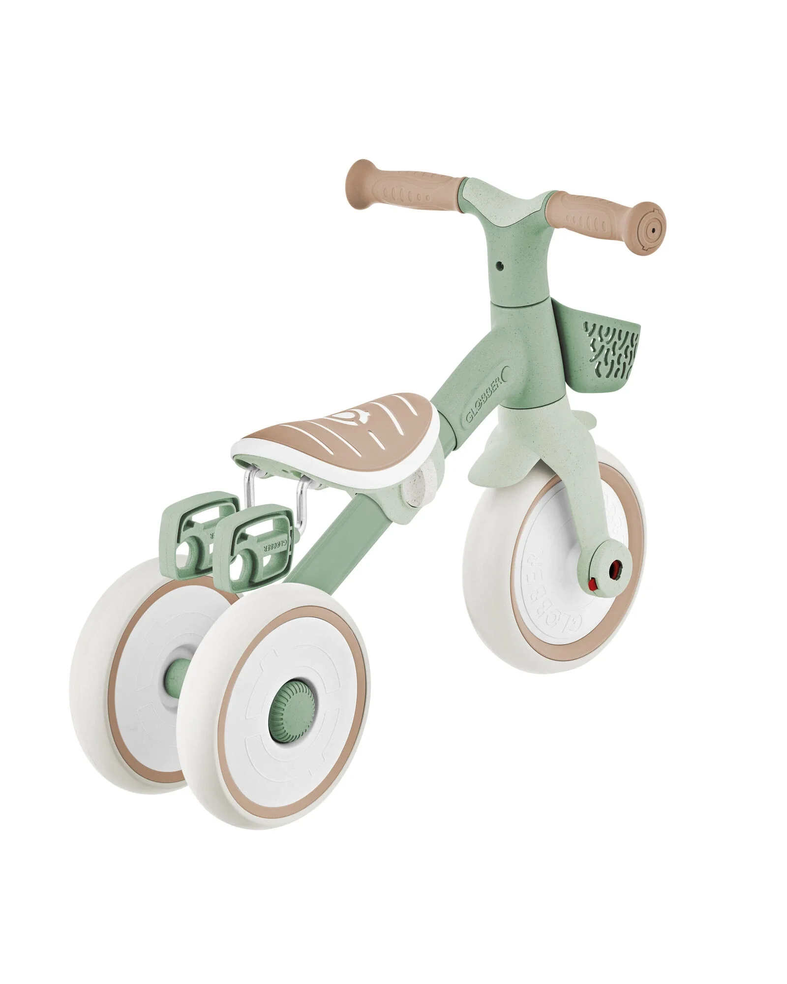 Globber Learning Trike 2 in 1 PLUS Ecologic Pistachio - Image 5