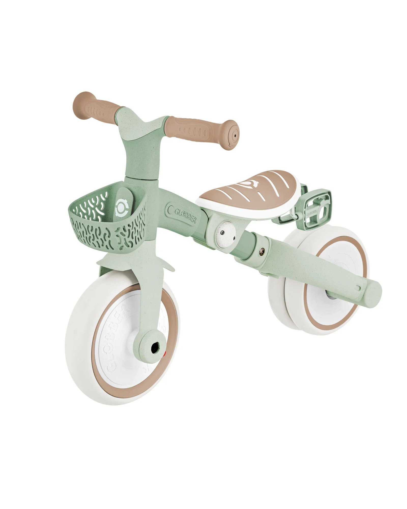 Globber Learning Trike 3 in 1 PLUS Ecologic Pistachio - Image 10