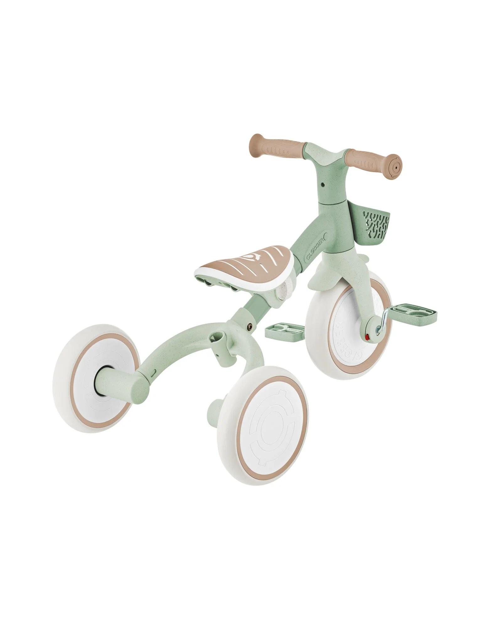 Globber Learning Trike 3 in 1 PLUS Ecologic Pistachio - Image 4