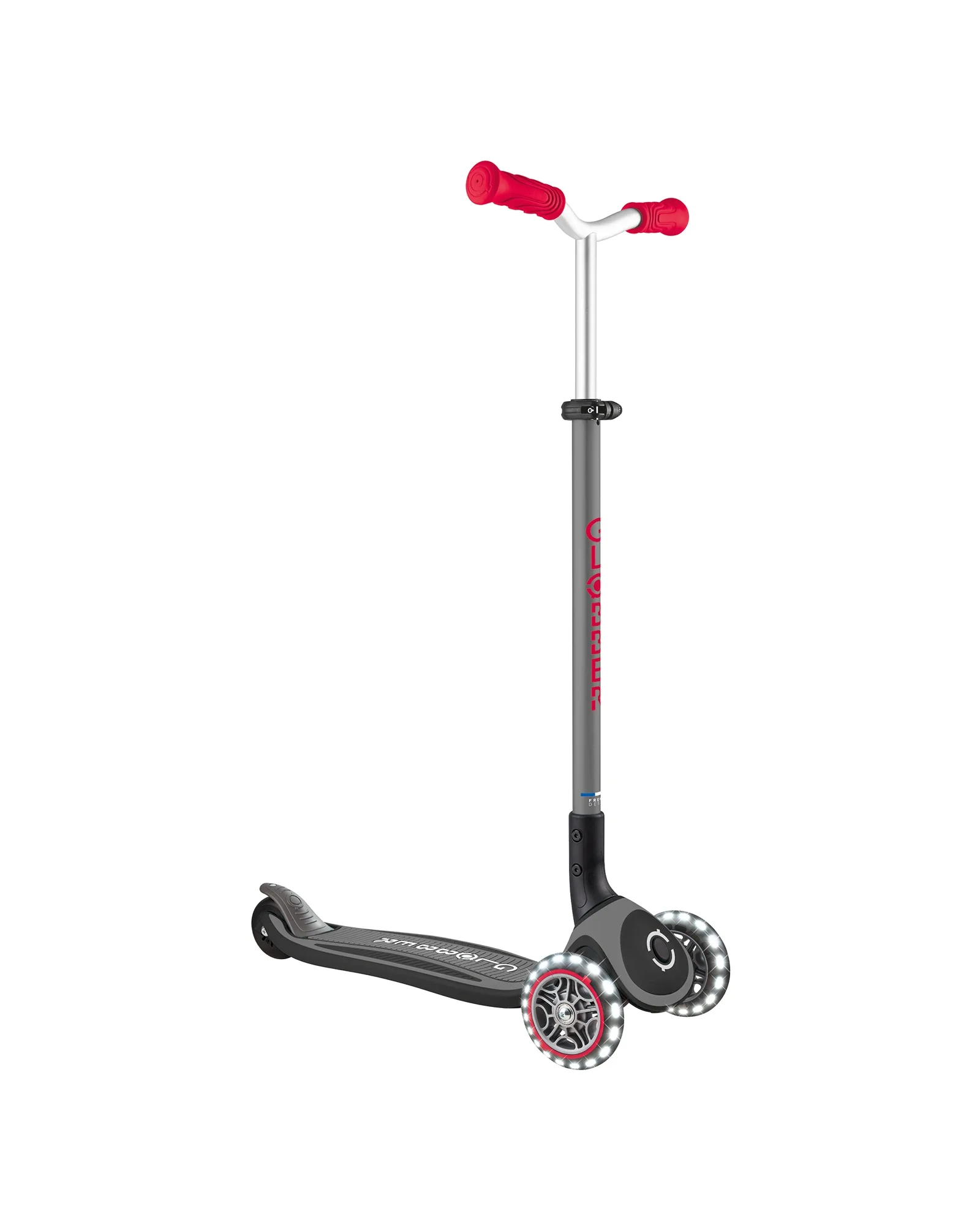 Globber Master with Lights Black/Red