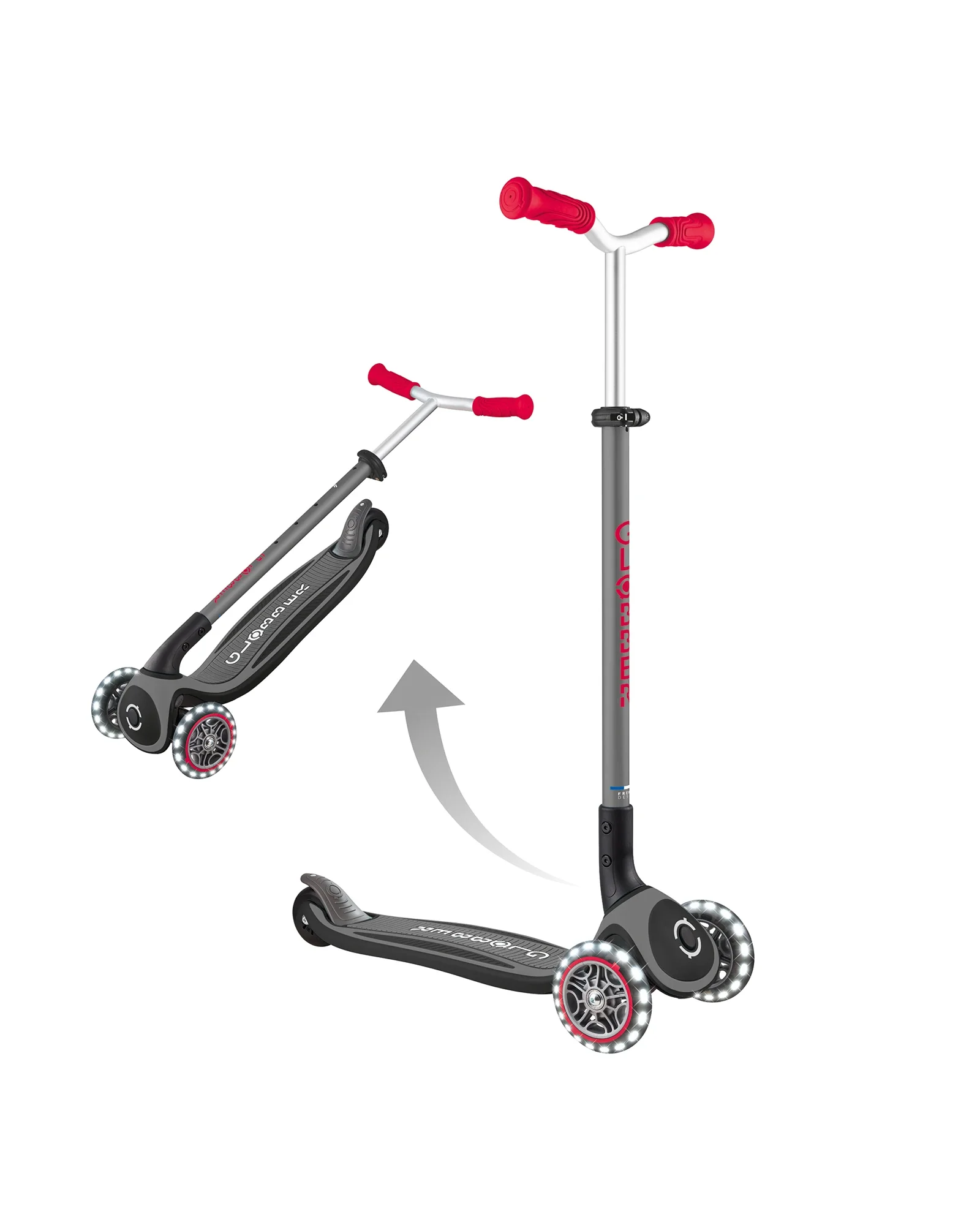 Globber Master with Lights Black/Red - Image 8