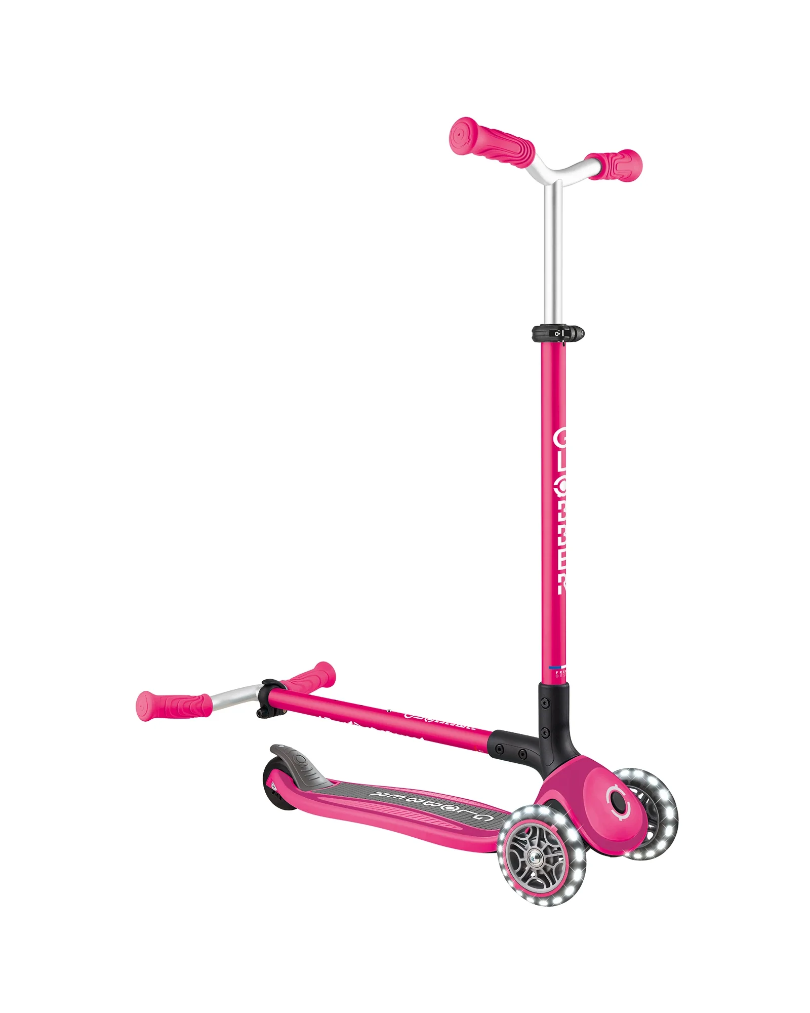 Globber Master with Lights Pink - Image 2