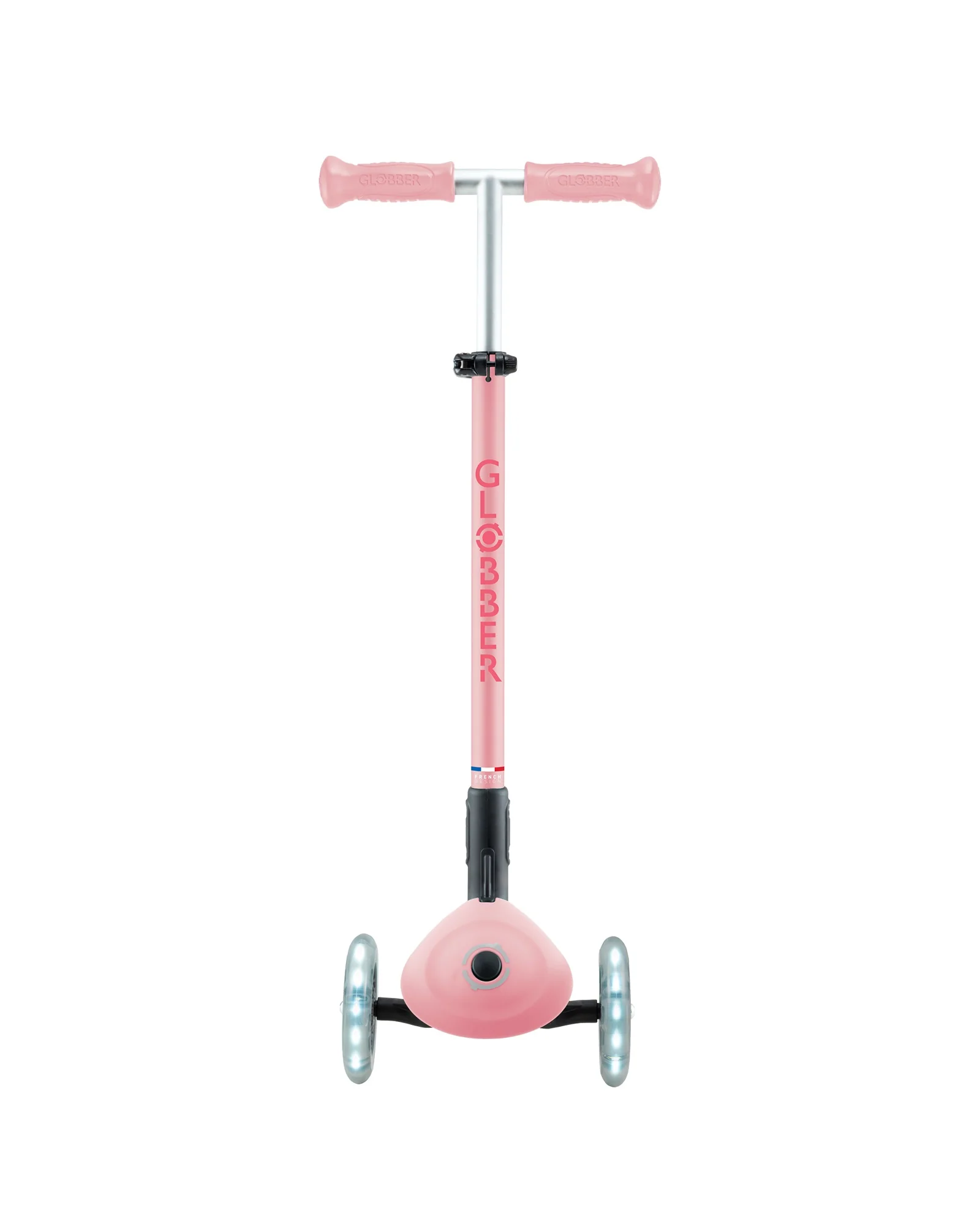 Globber Primo Fold Plus Lights Pink Coral - Image 4