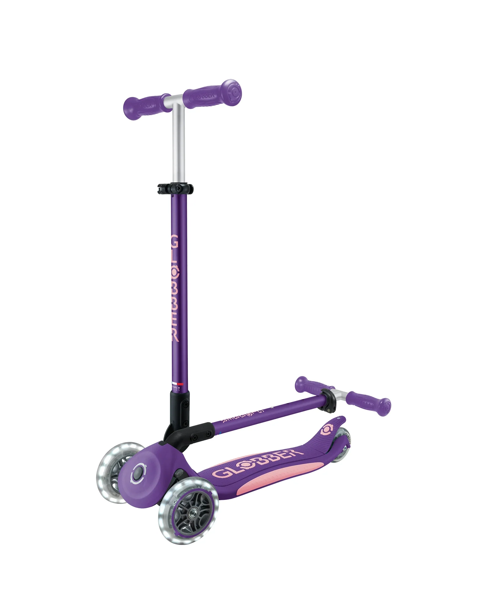 Globber Primo Fold Plus Lights Scooter V2 - Image 11