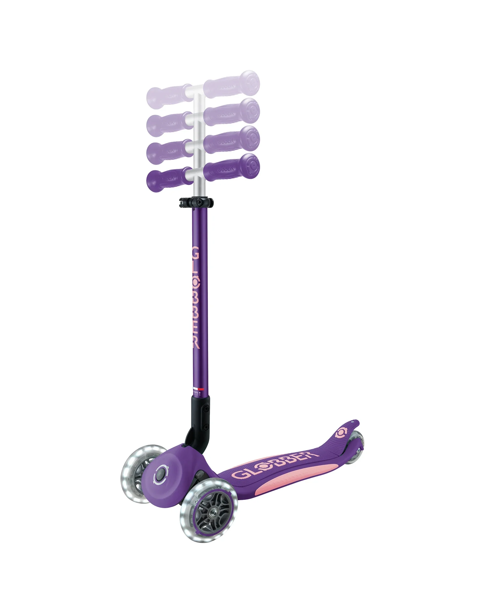 Globber Primo Fold Plus Lights Scooter V2 - Image 3