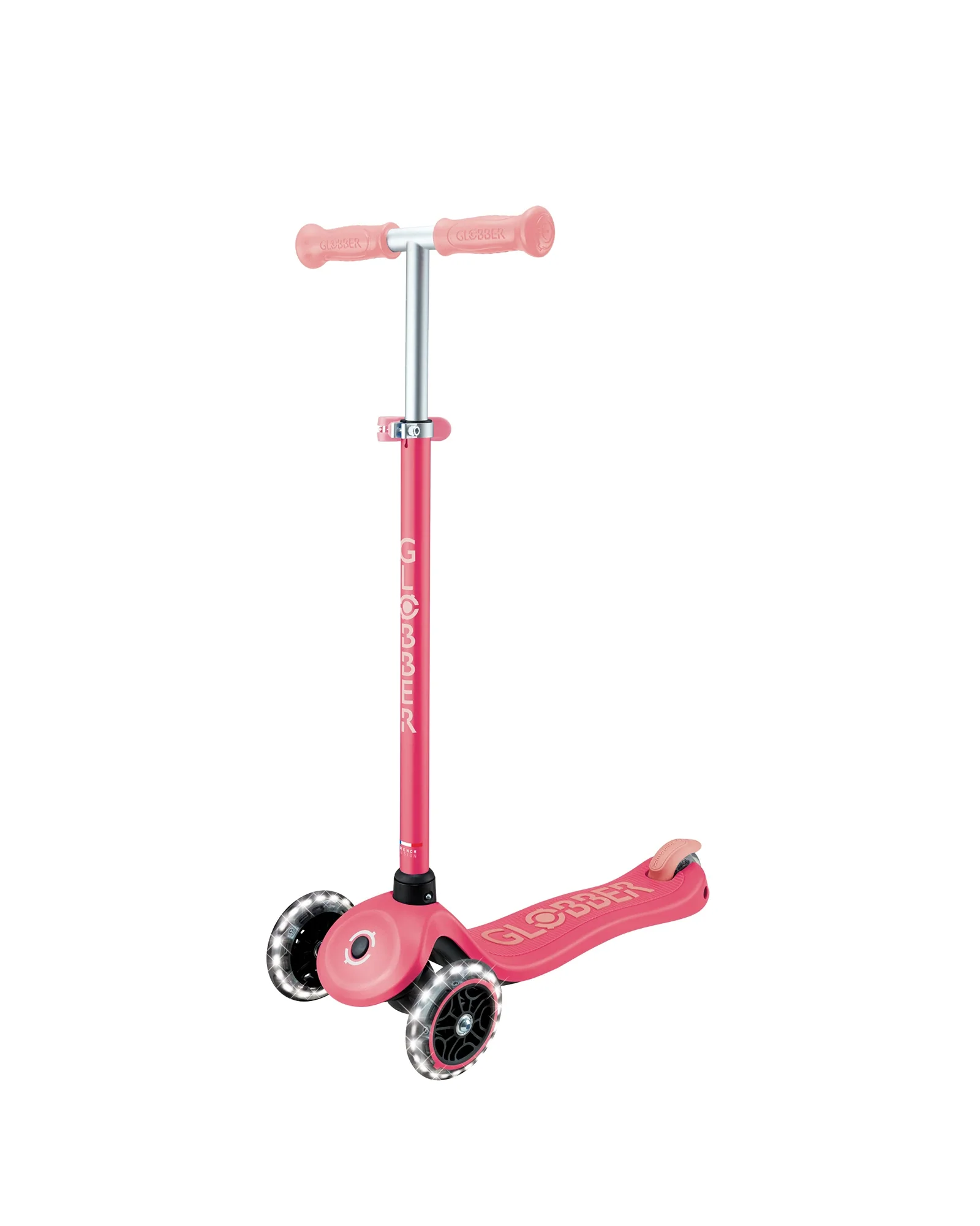Globber Primo Plus Glow Lights Coral Pink - Image 12