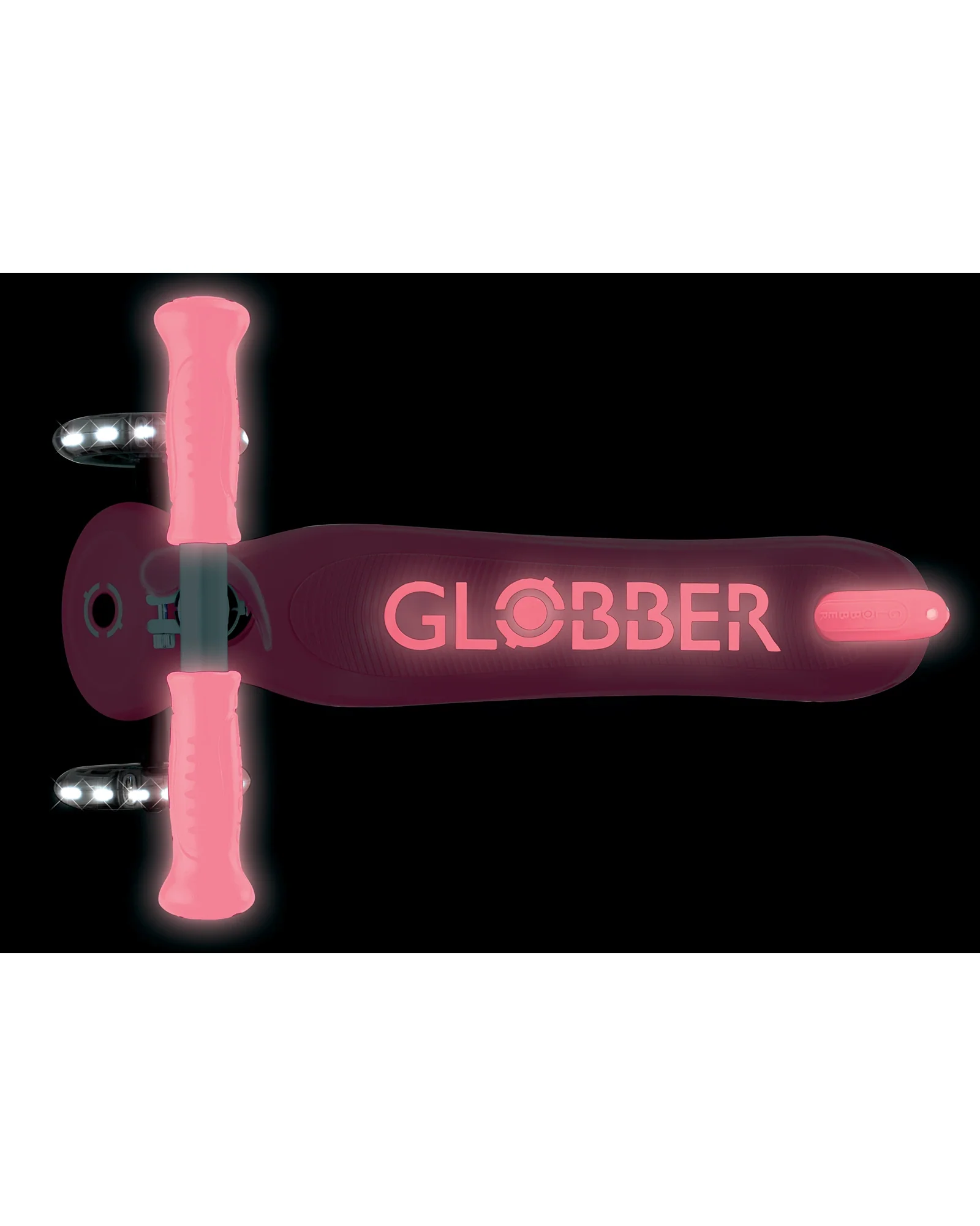 Globber Primo Plus Glow Lights Coral Pink - Image 15