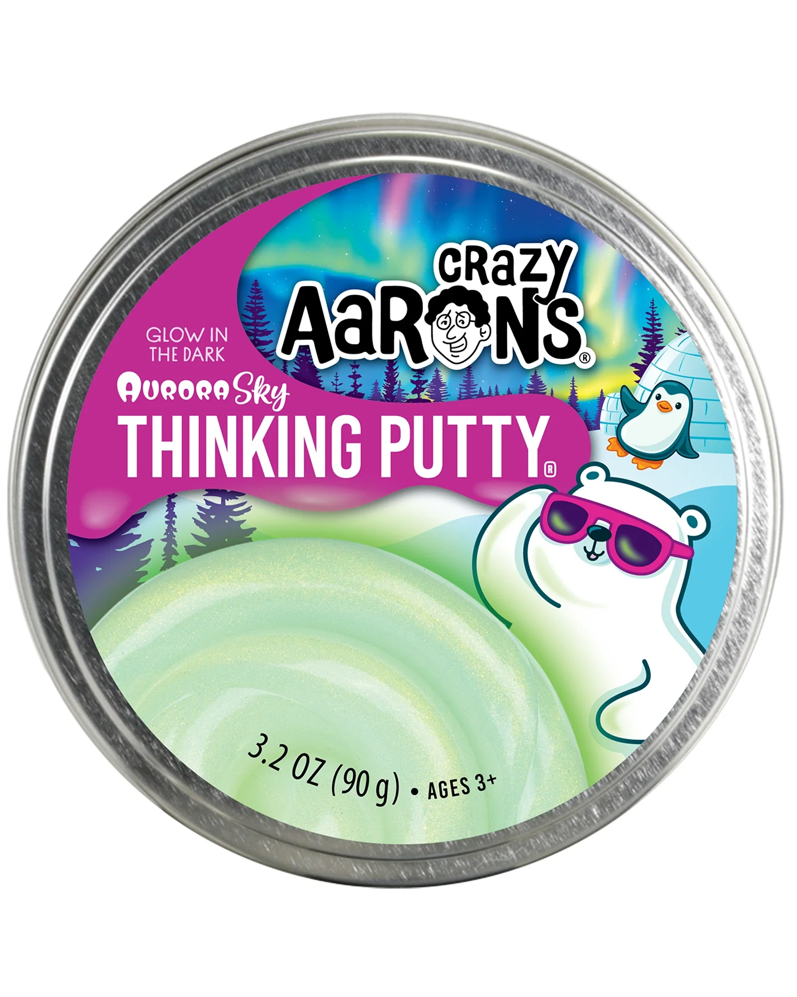 Glowbrights Aurora Sky Thinking Putty - Image 2