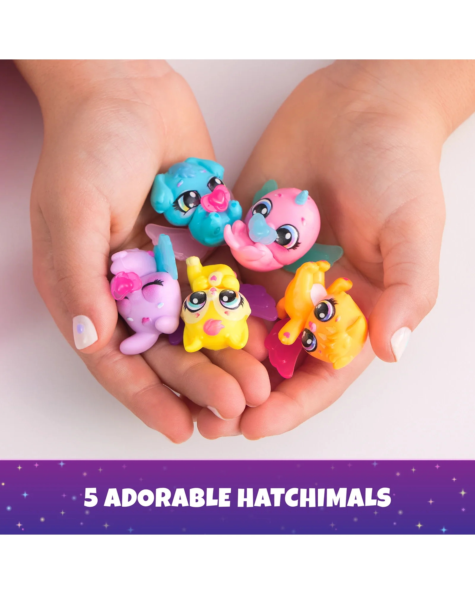Hatchimals Alive Neon Rainbow Basket - Image 3