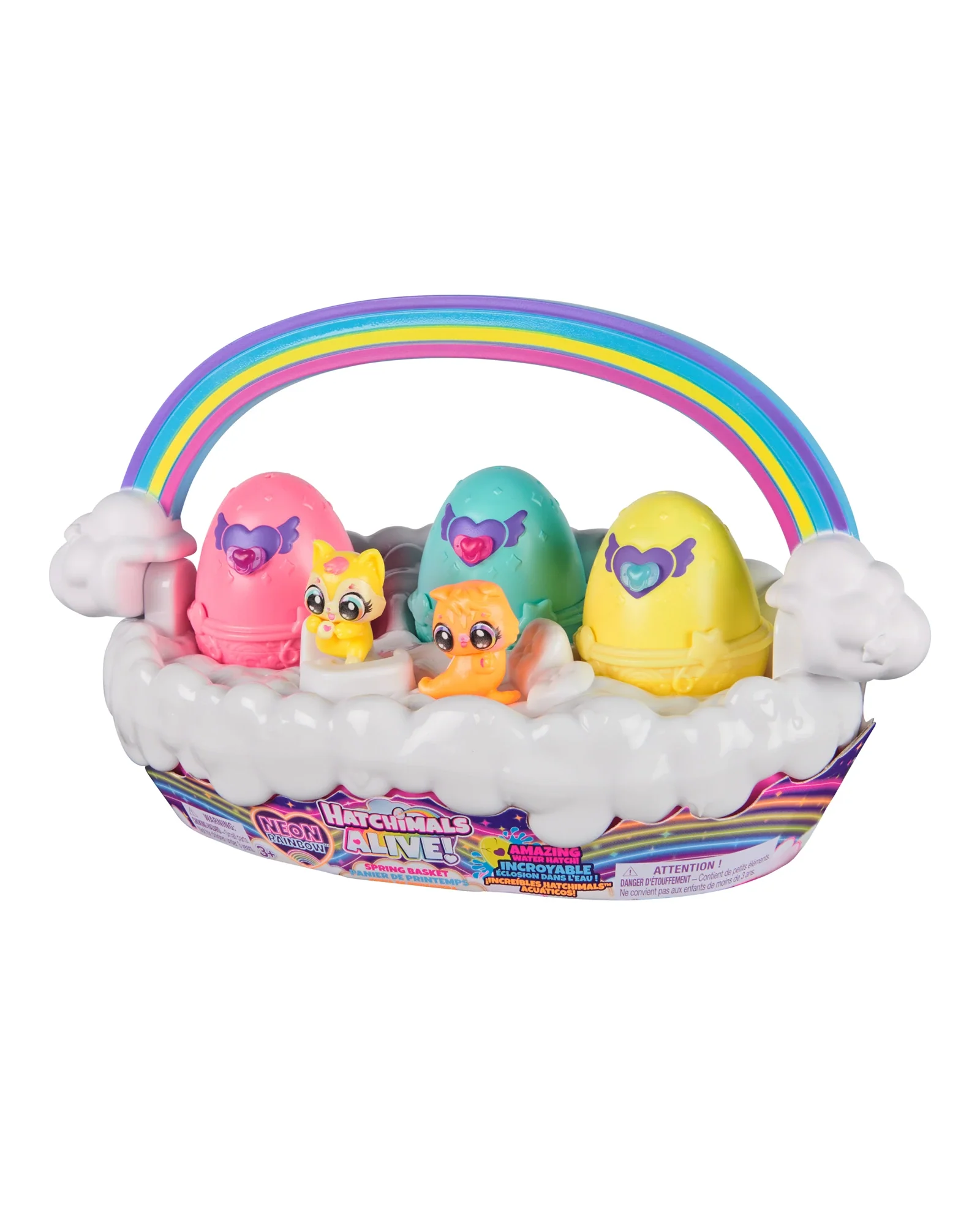 Hatchimals Alive Neon Rainbow Basket - Image 9