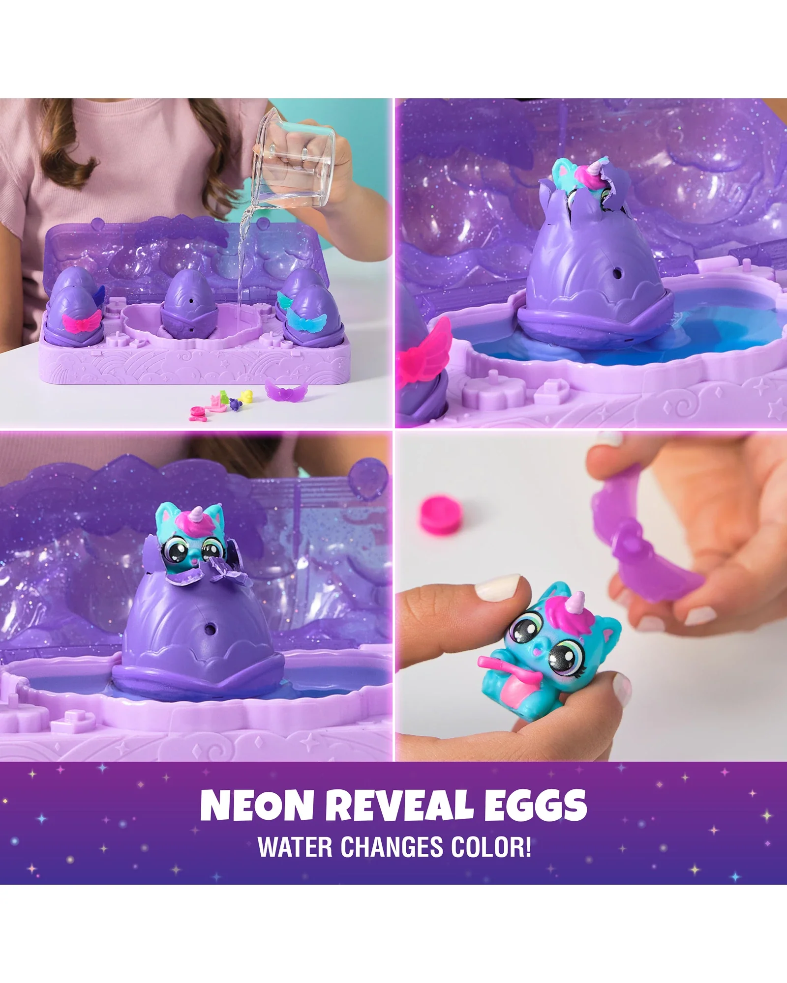 Hatchimals Alive Neon Rainbow Carton - Image 3