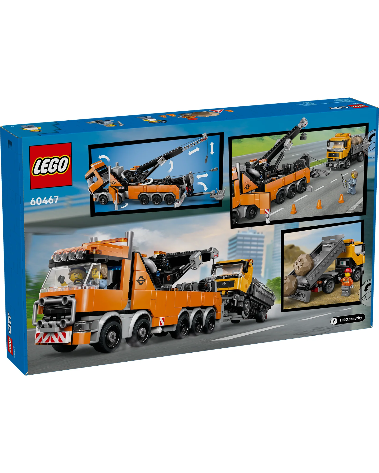 60467 Heavy-Duty Recovery Tow Truck with Crane - Image 6