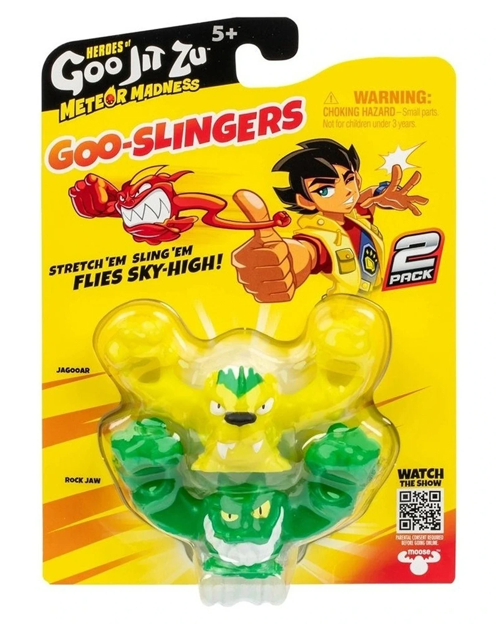 Heroes of Goo Jit Zu Meteor Madness Go Slingers 2PK - Assorted - Image 5