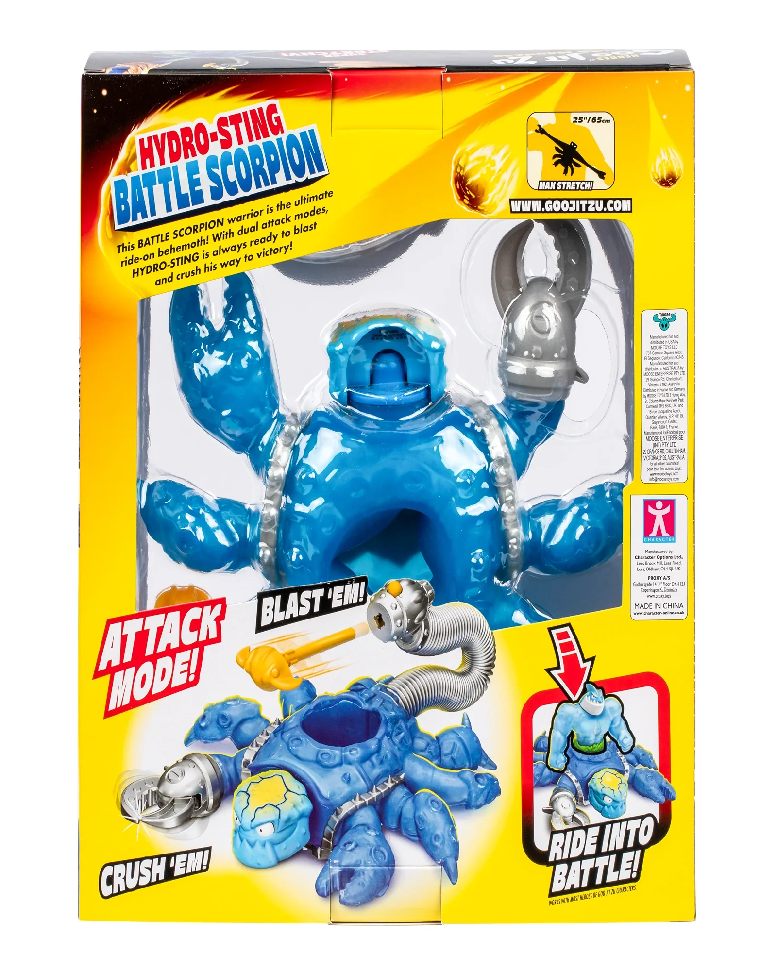 Heroes of Goo Jit Zu S13 Meteor Madness Battle Scorpion Hydro-Sting - Image 7