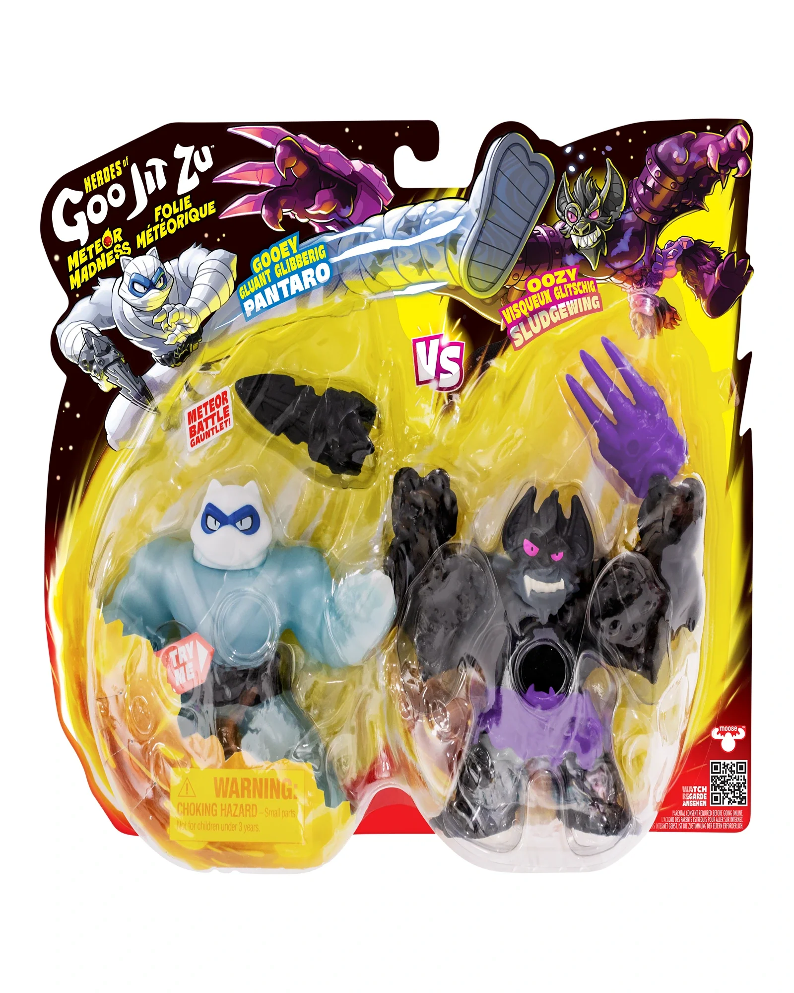 Heroes of Goo Jit Zu S13 Meteor Madness Versus Pack - Assorted - Image 2