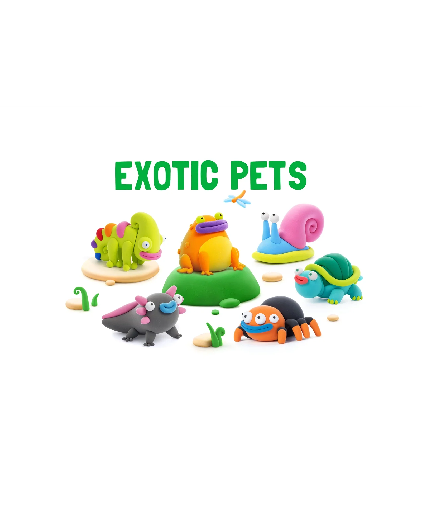 Hey Clay Exotic Pets Large Pack (15 Cans & 2 Tools) - Image 5